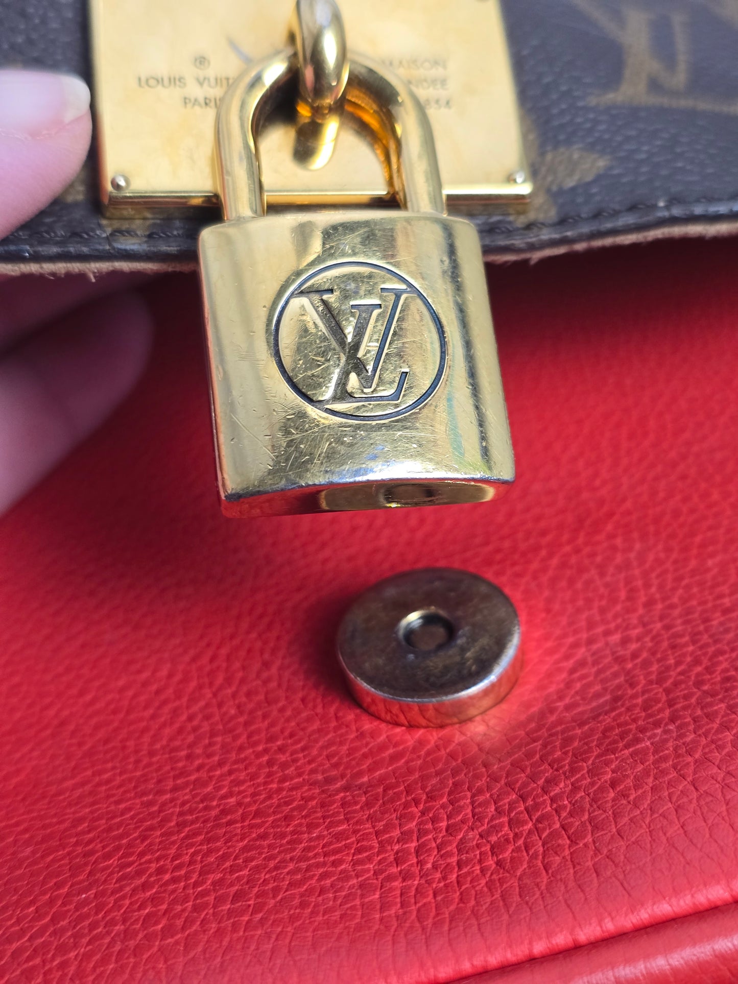 Louis Vuitton Marignan Monogram Canvas Bag
