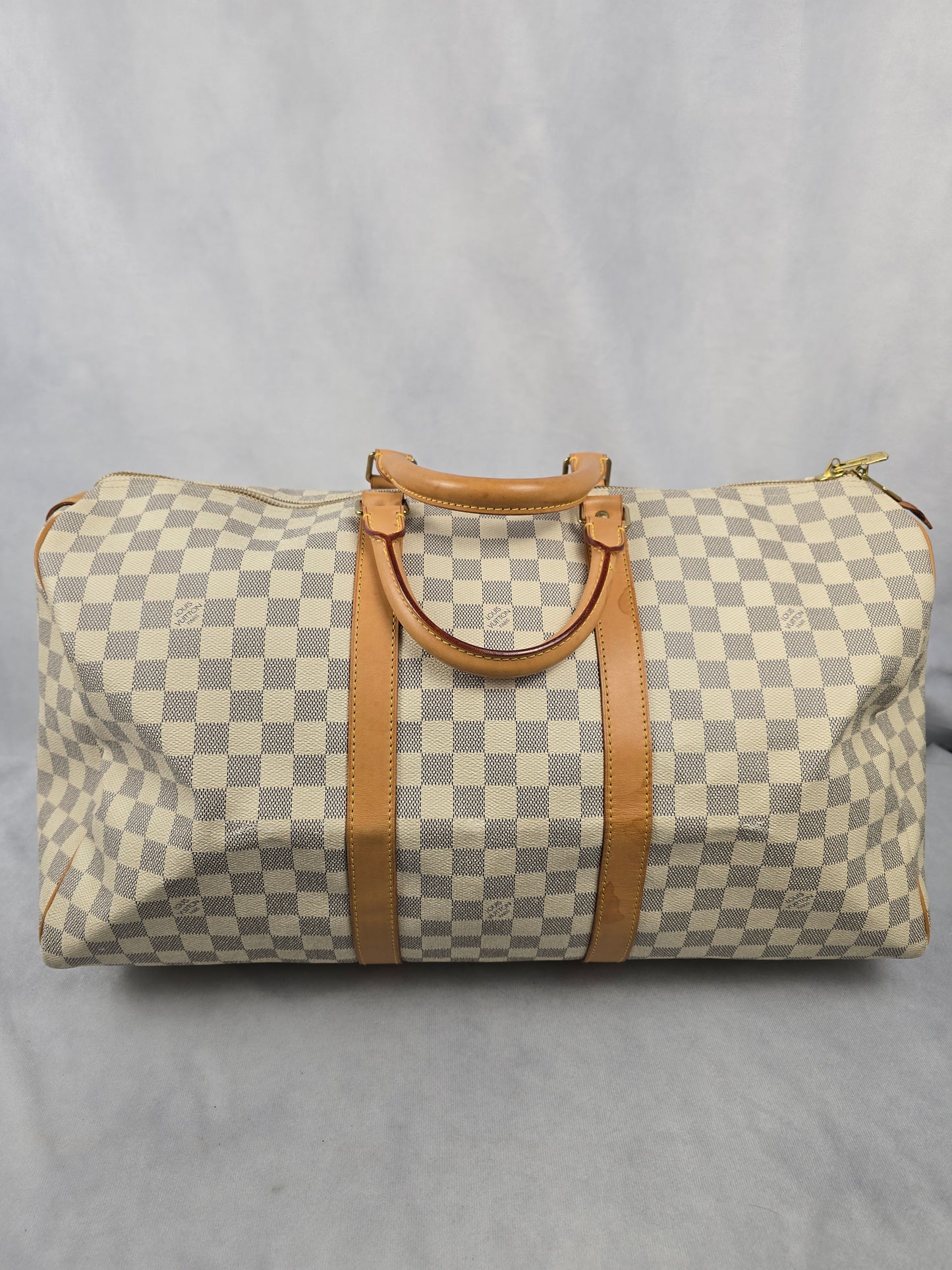Louis Vuitton Damier Azure Keepall 50