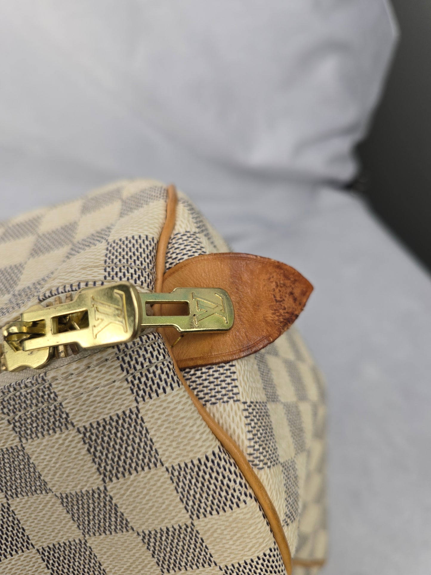 Louis Vuitton Damier Azure Keepall 50