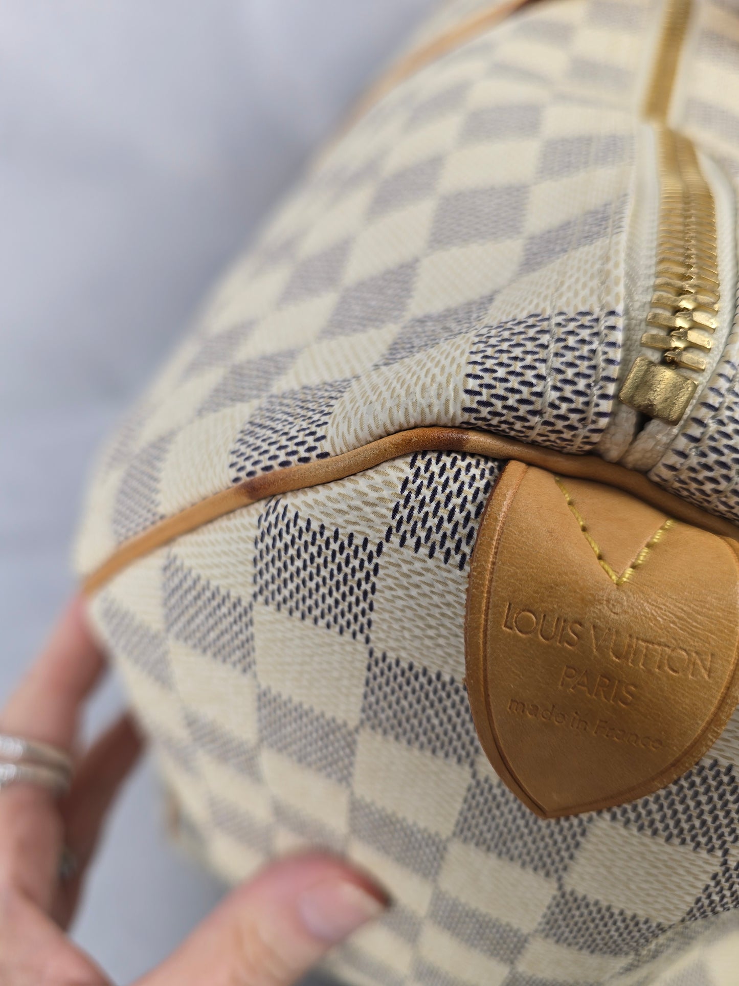 Louis Vuitton Damier Azure Keepall 50