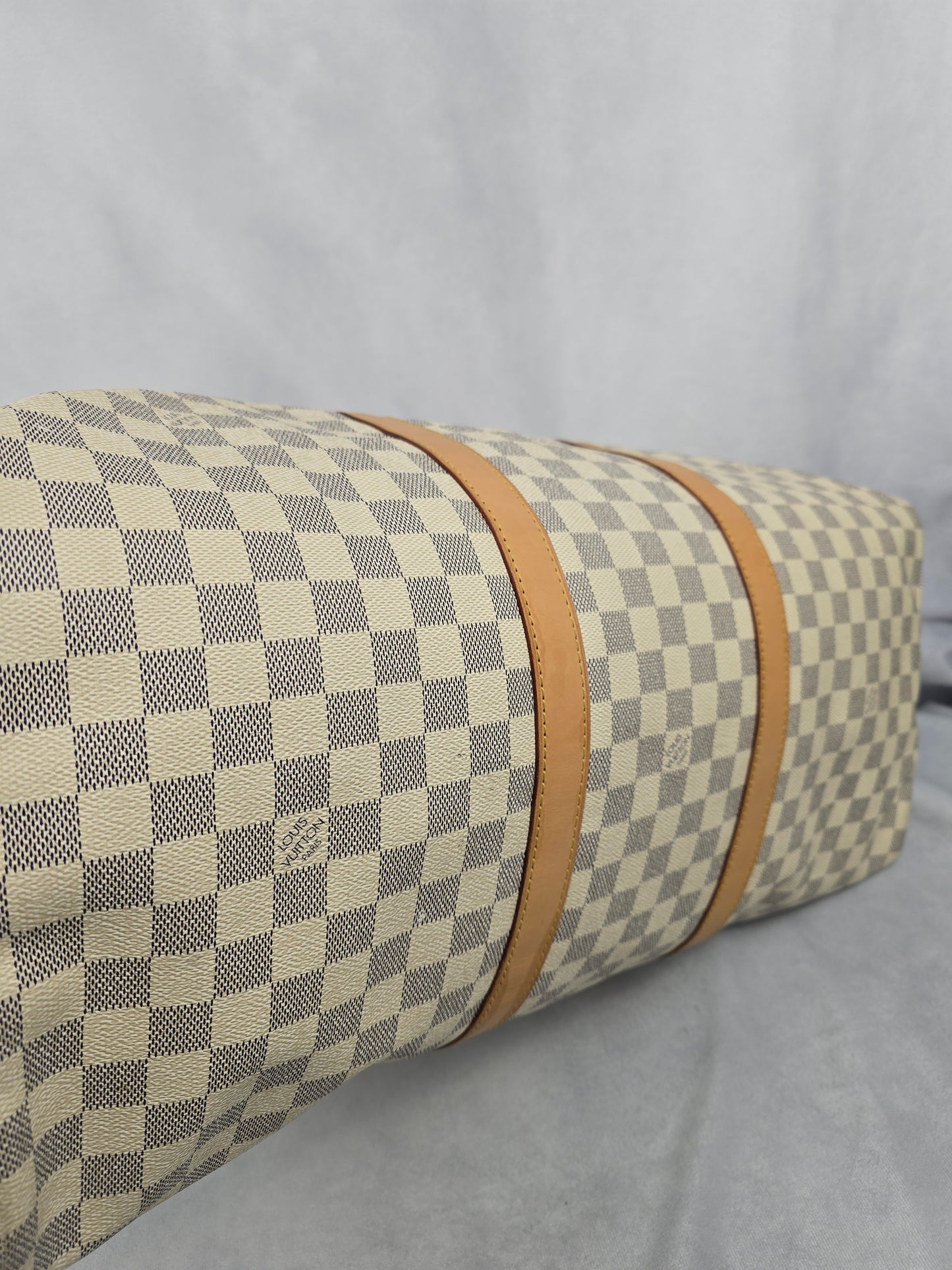 Louis Vuitton Damier Azure Keepall 50