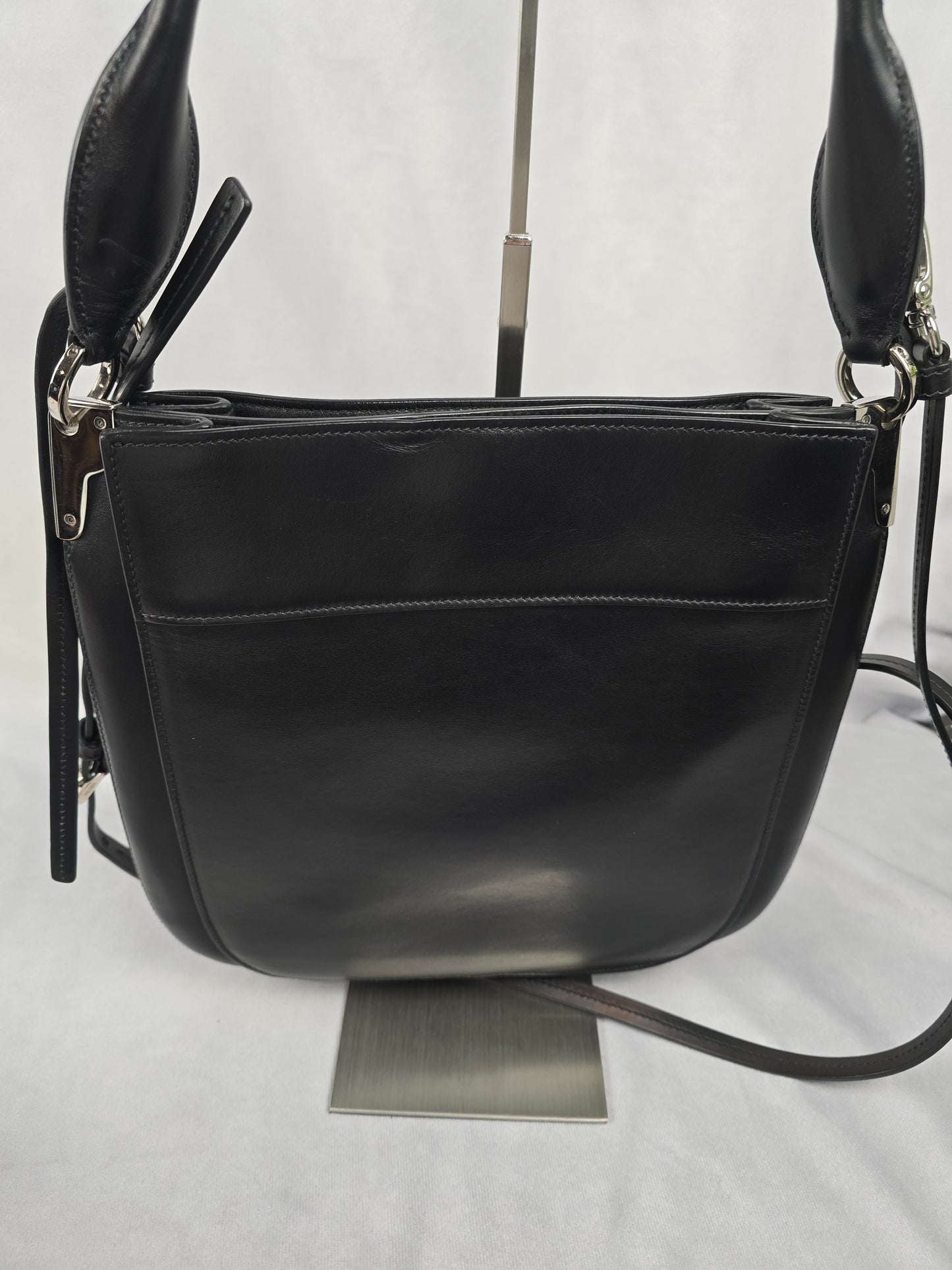 Prada Margit Black Leather Shoulder Bag