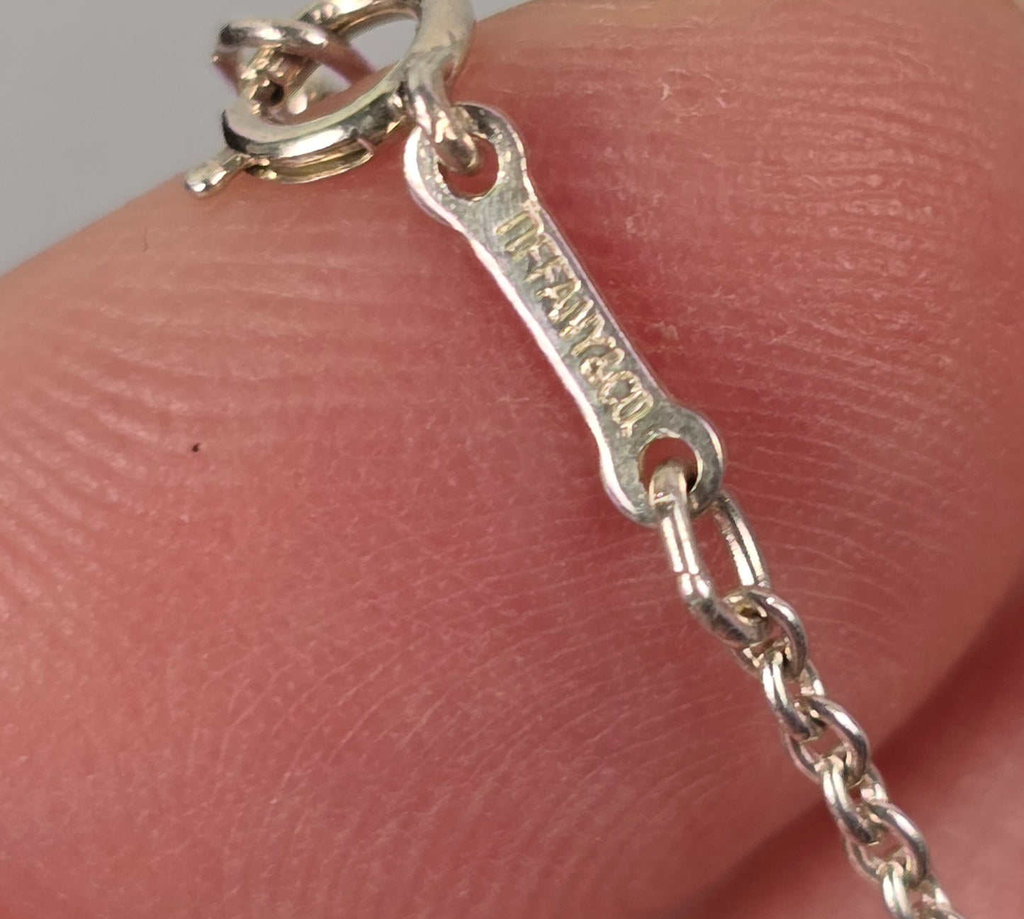 Tiffany & Co Elsa Peretti Open Apple Necklace