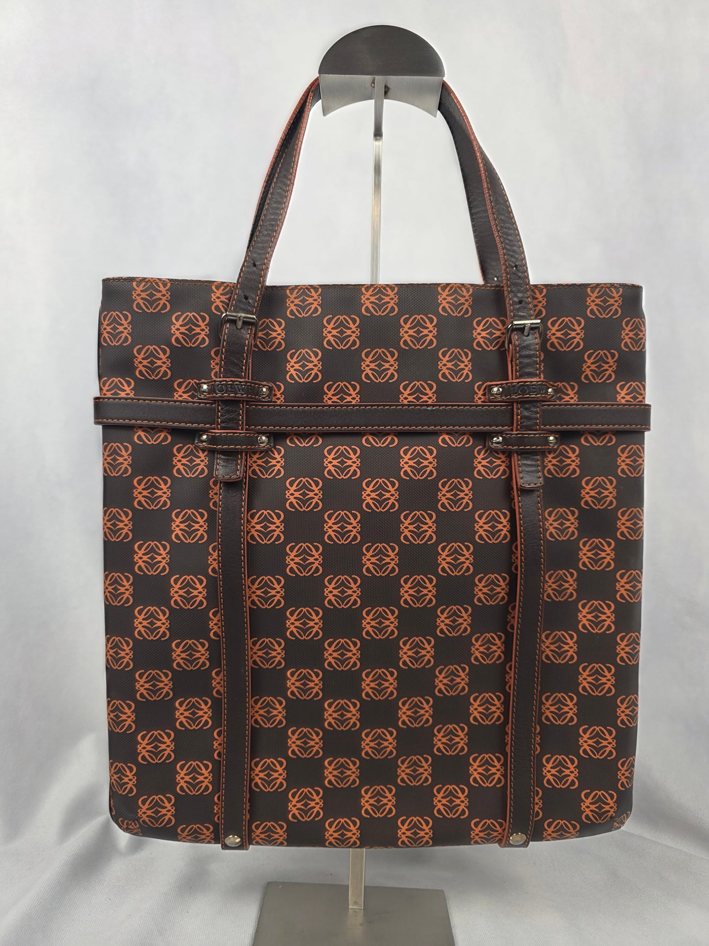 Loewe Anagram Coated Canvas Tote Bag