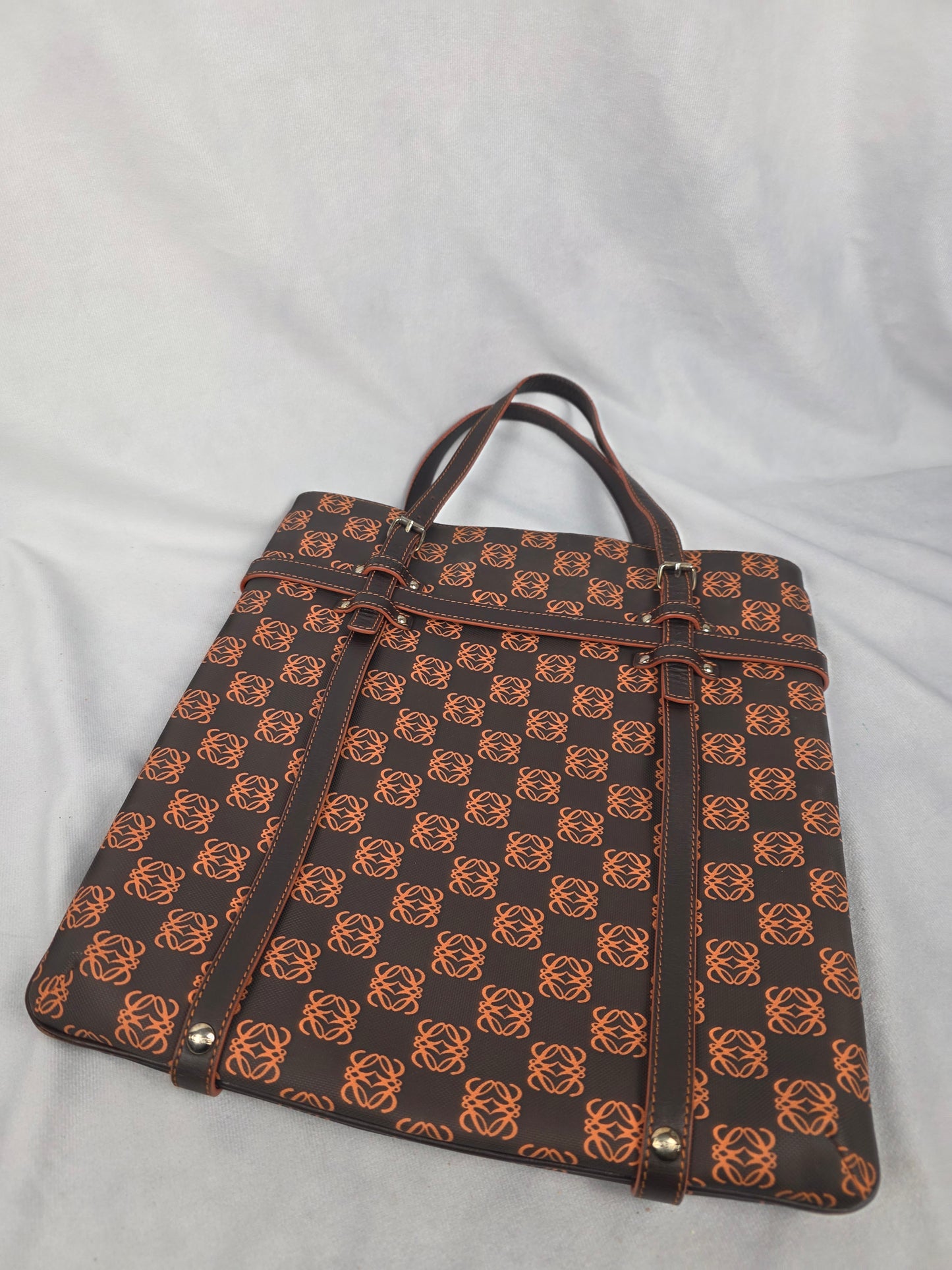 Loewe Anagram Coated Canvas Tote Bag