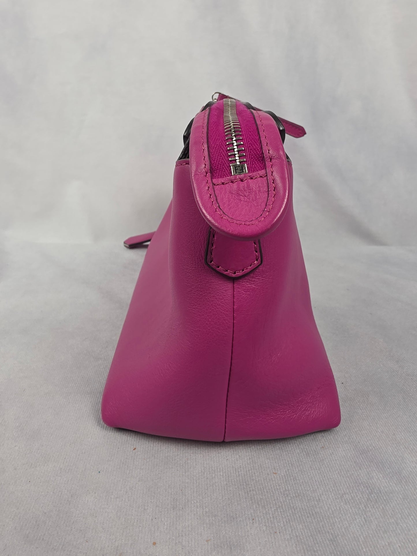 Fendi "By The Way" Boston Bag – Vibrant Magenta Calfskin