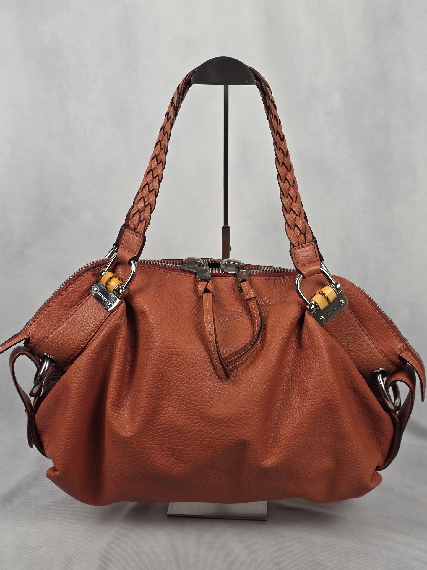 Gucci Medium Bamboo Bar Tote Bag