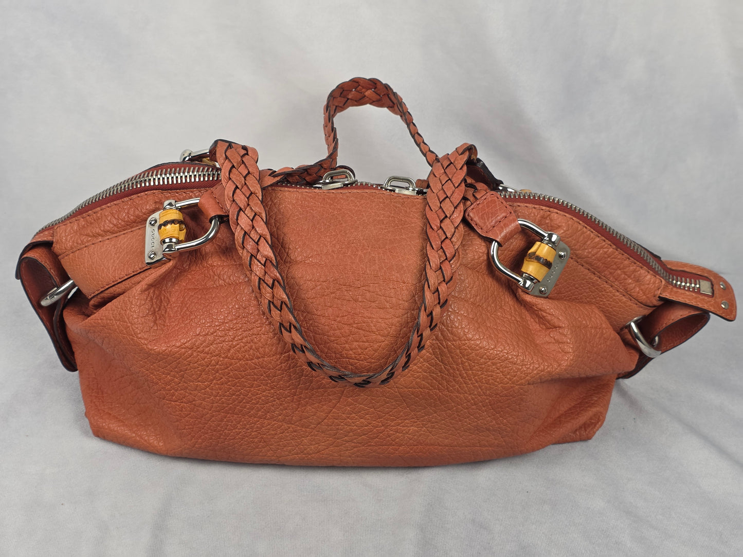 Gucci Medium Bamboo Bar Tote Bag