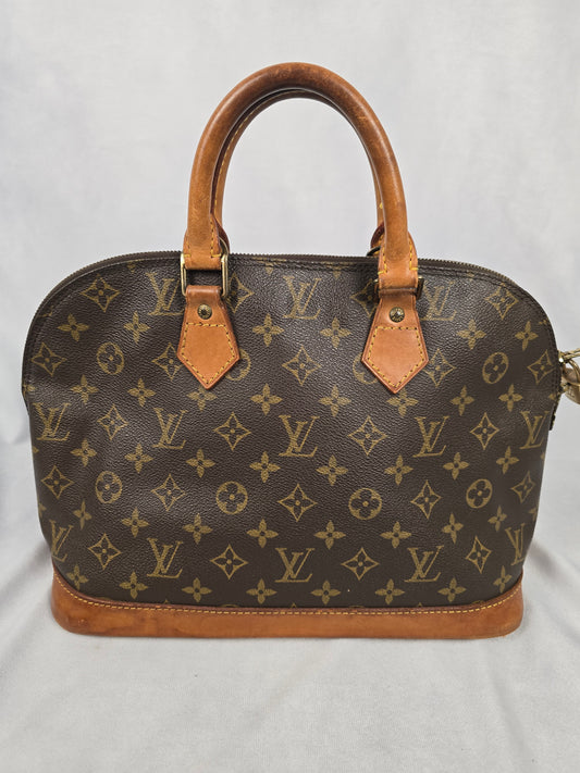 Louis Vuitton Brown Classic Monogram Canvas Alma