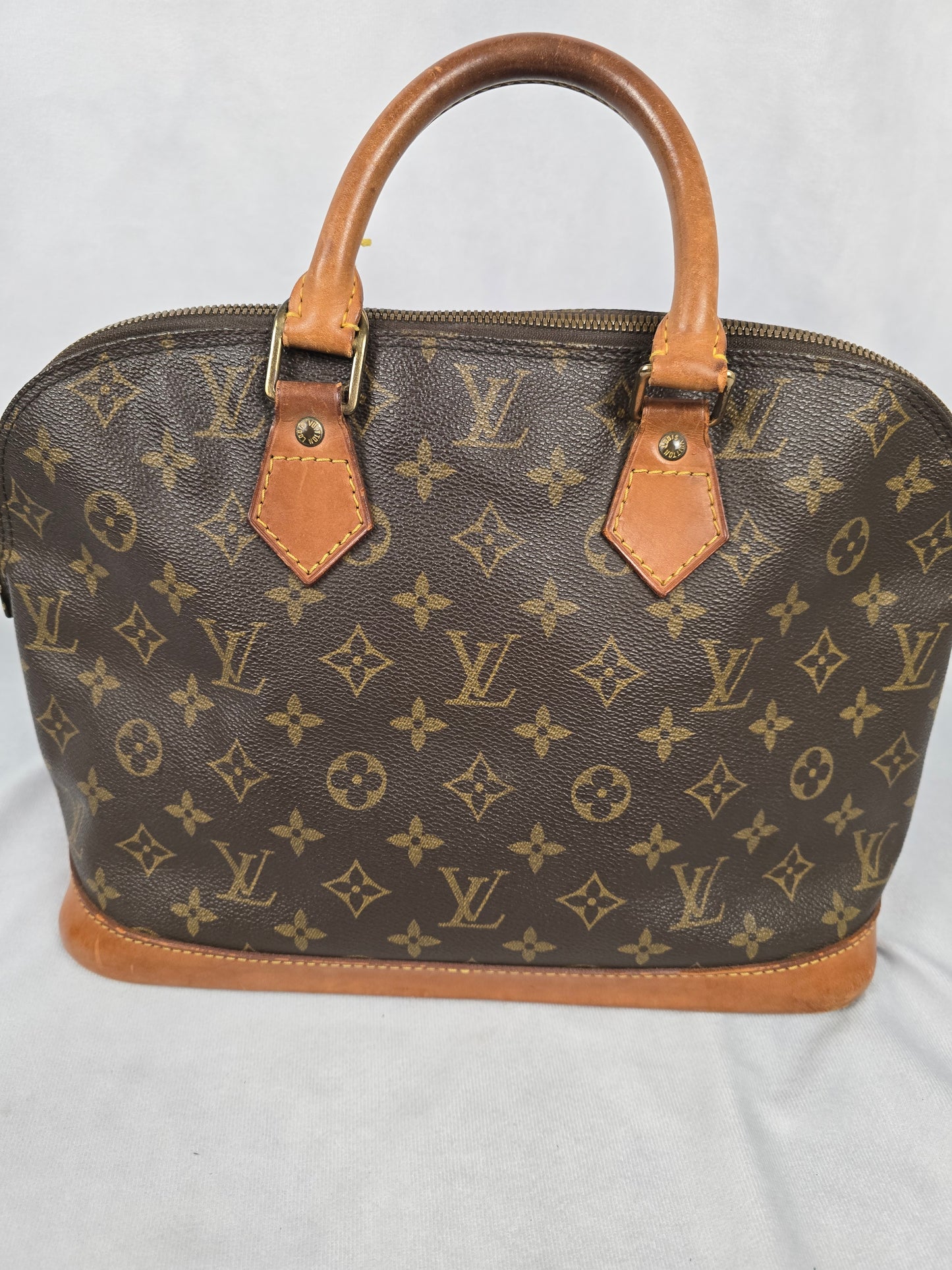 Louis Vuitton Brown Classic Monogram Canvas Alma
