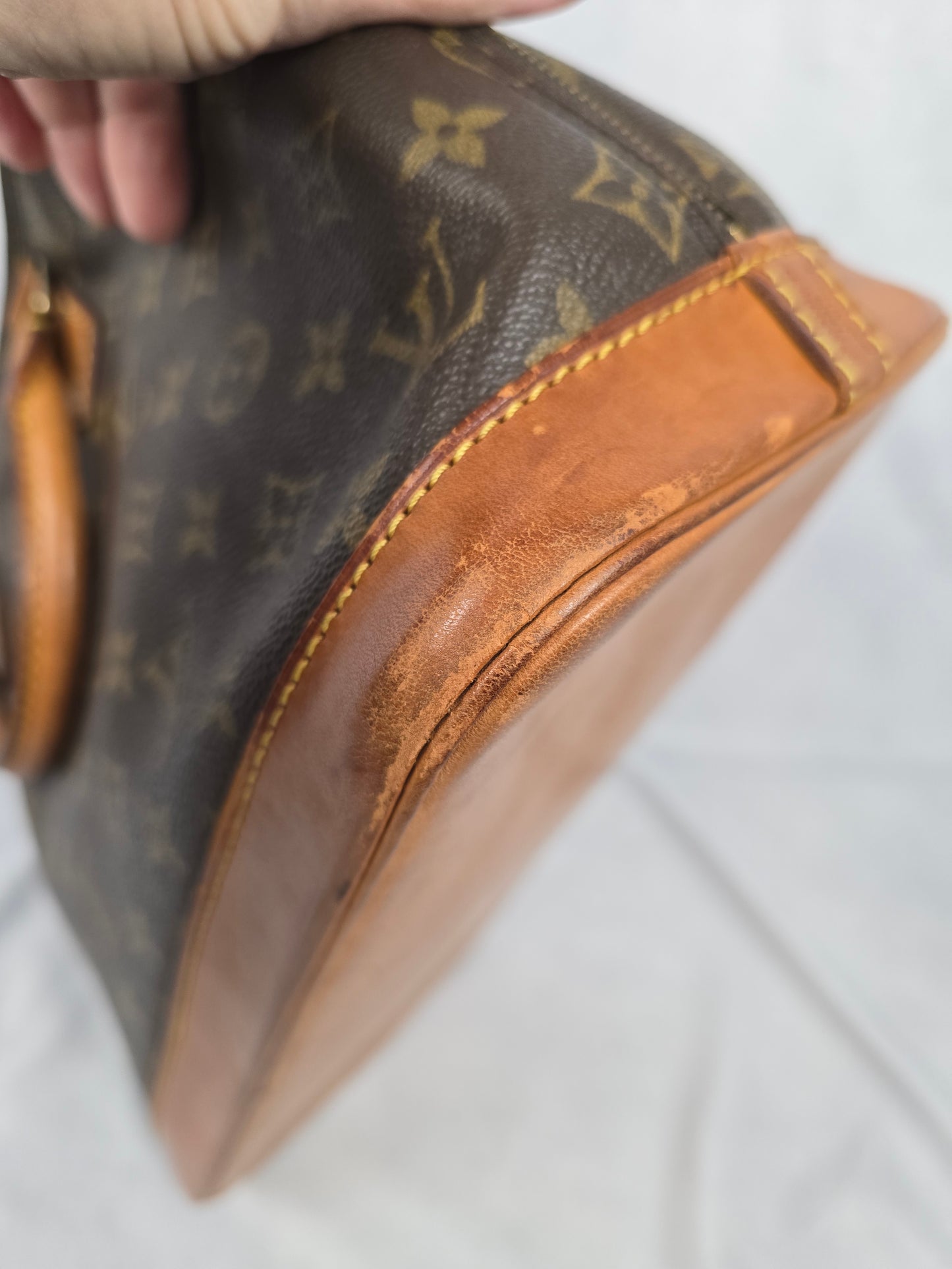 Louis Vuitton Brown Classic Monogram Canvas Alma