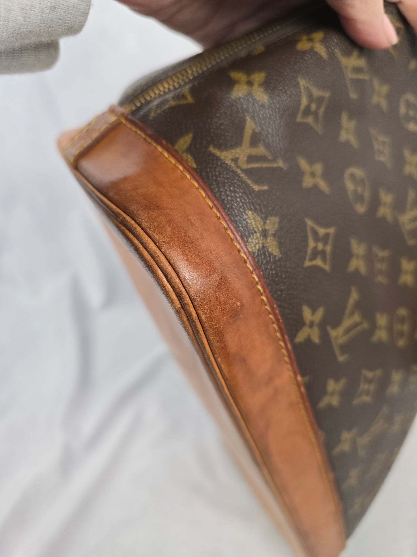 Louis Vuitton Brown Classic Monogram Canvas Alma