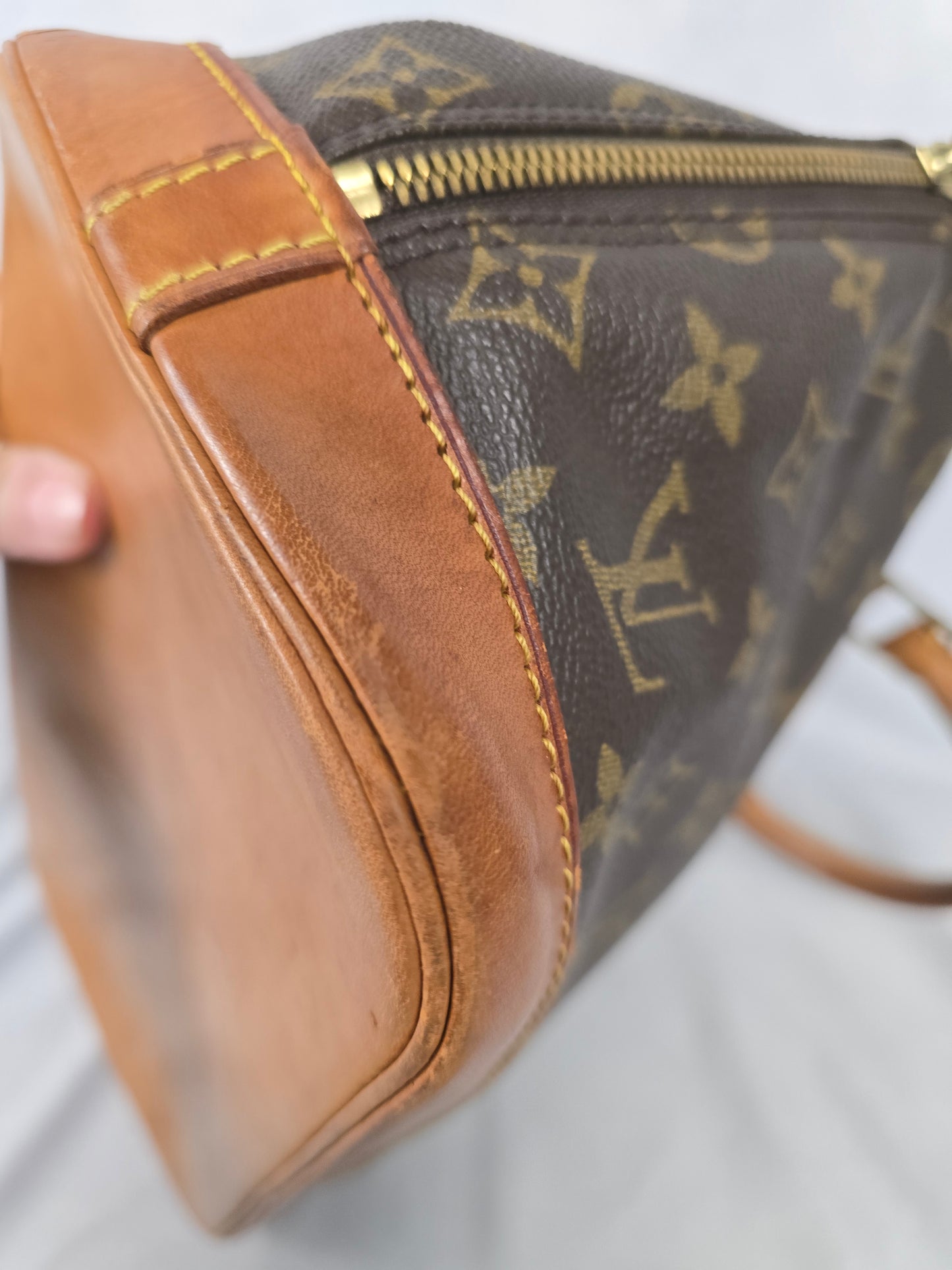 Louis Vuitton Brown Classic Monogram Canvas Alma