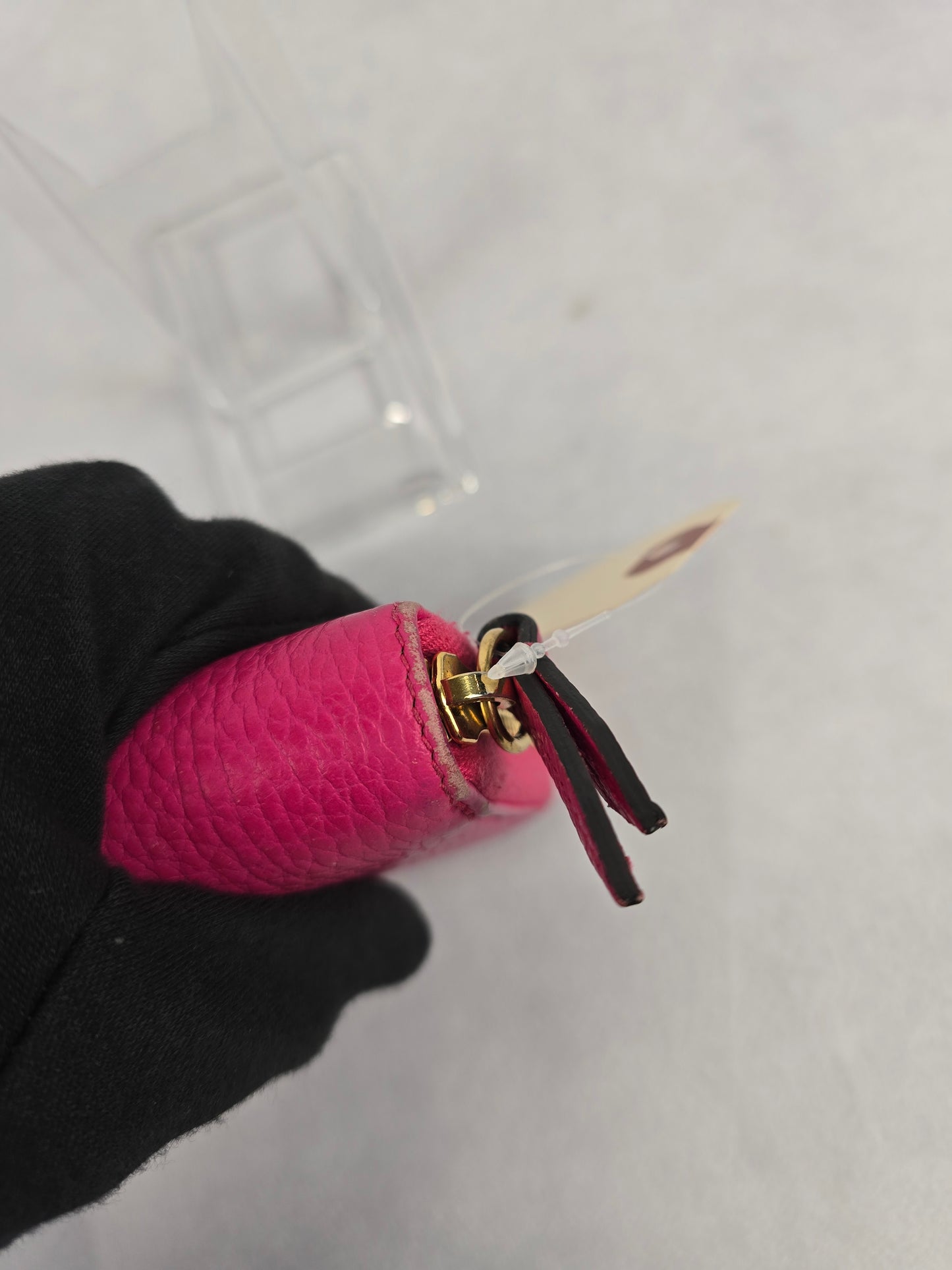 Gucci GG Marmont Zip-Around Wallet in Pink