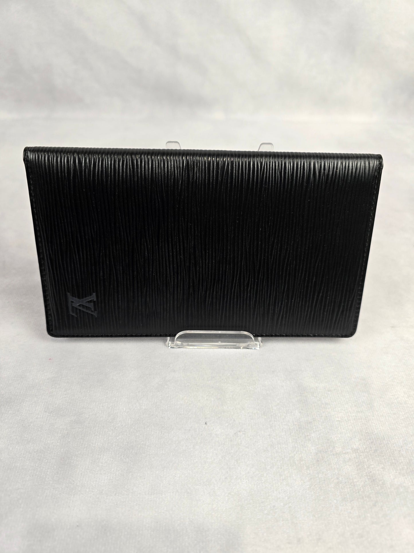 Louis Vuitton Black Epi Bifold Wallet