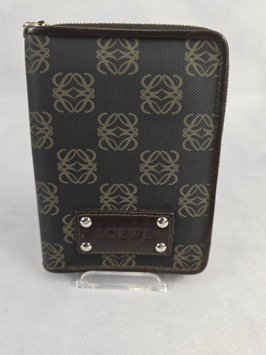 Loewe Vintage Anagram Coated Canvas Organizer