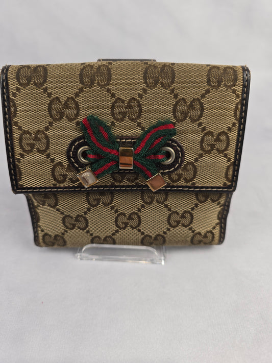 Gucci Princy Sherry Line Compact Wallet