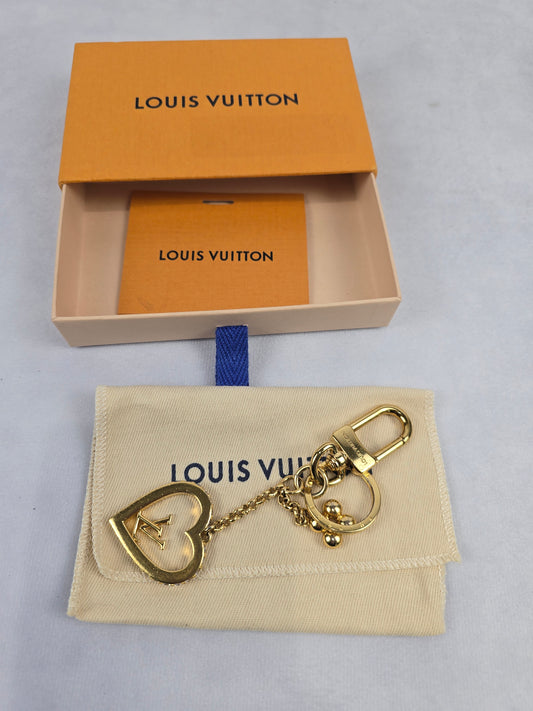 Louis Vuitton My Love Bag Charm Key Ring