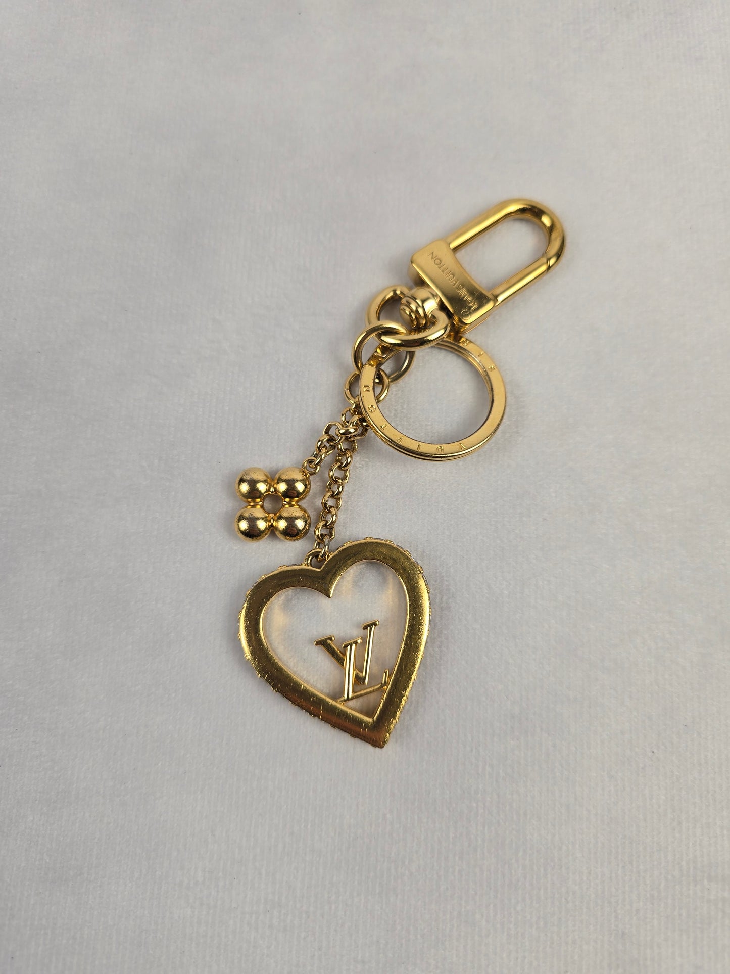 Louis Vuitton My Love Bag Charm Key Ring