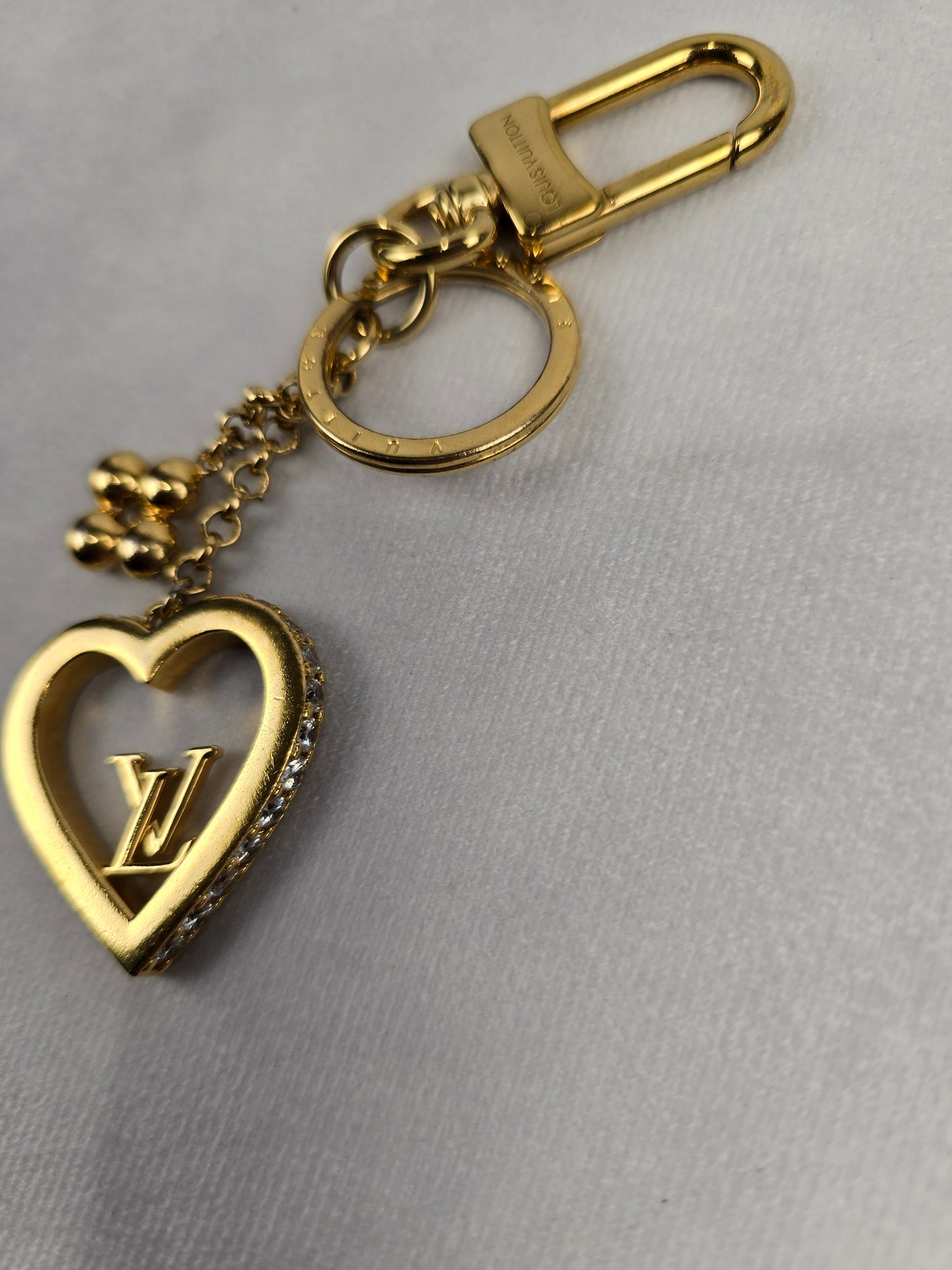 Louis Vuitton My Love Bag Charm Key Ring
