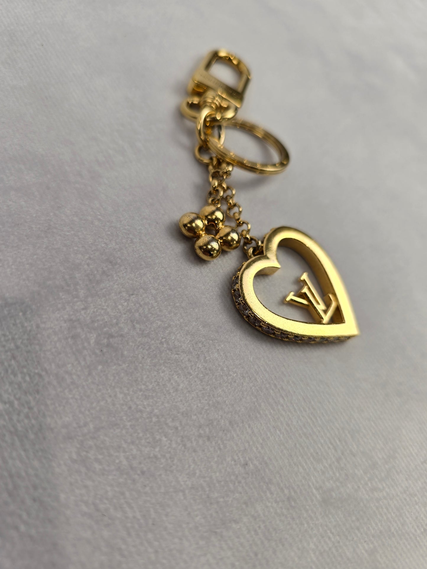 Louis Vuitton My Love Bag Charm Key Ring