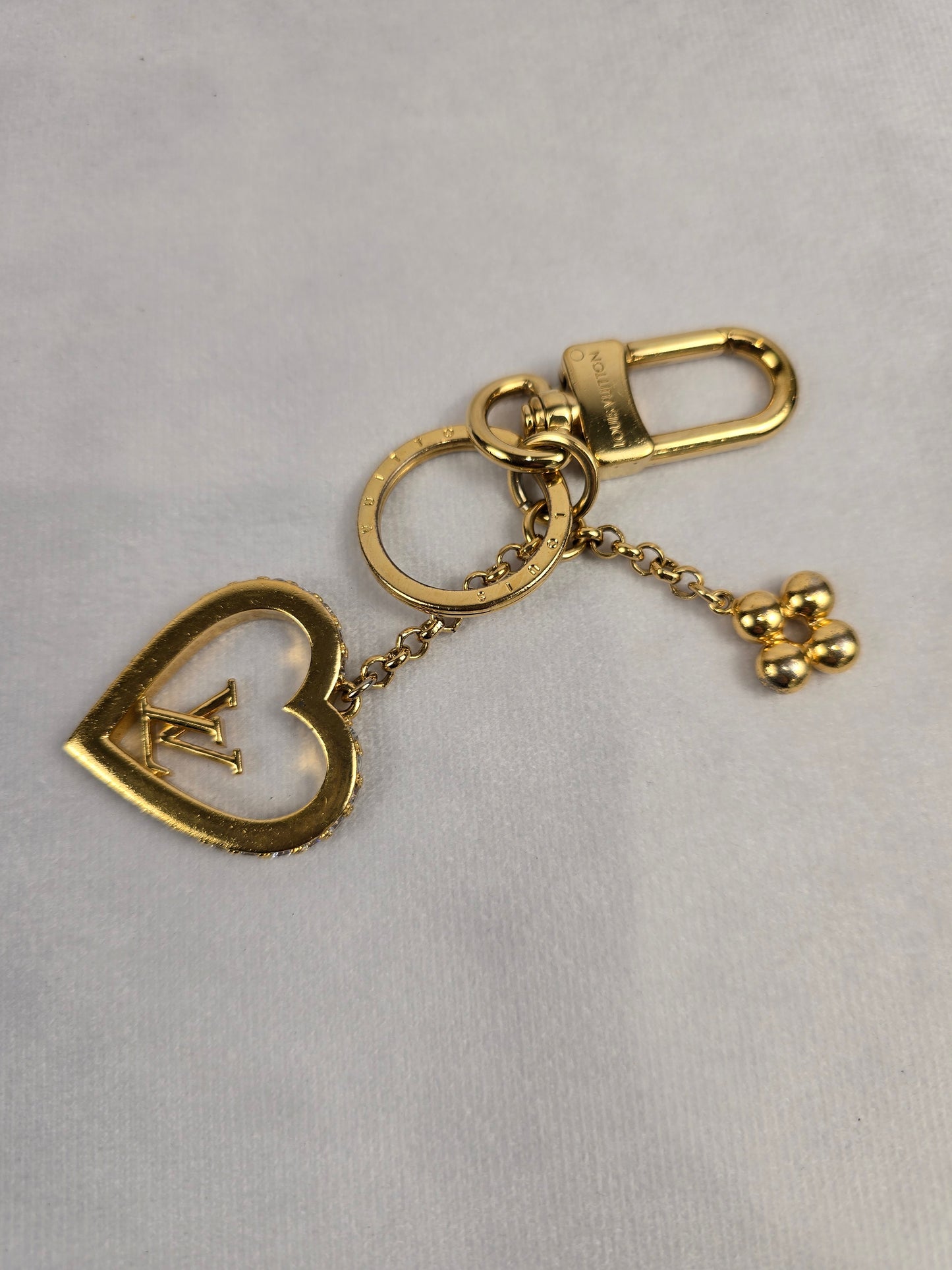 Louis Vuitton My Love Bag Charm Key Ring