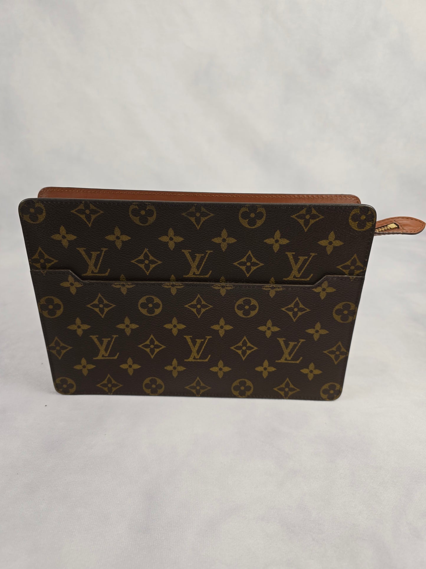 Louis Vuitton Monogram Canvas Pochette Homme Clutch
