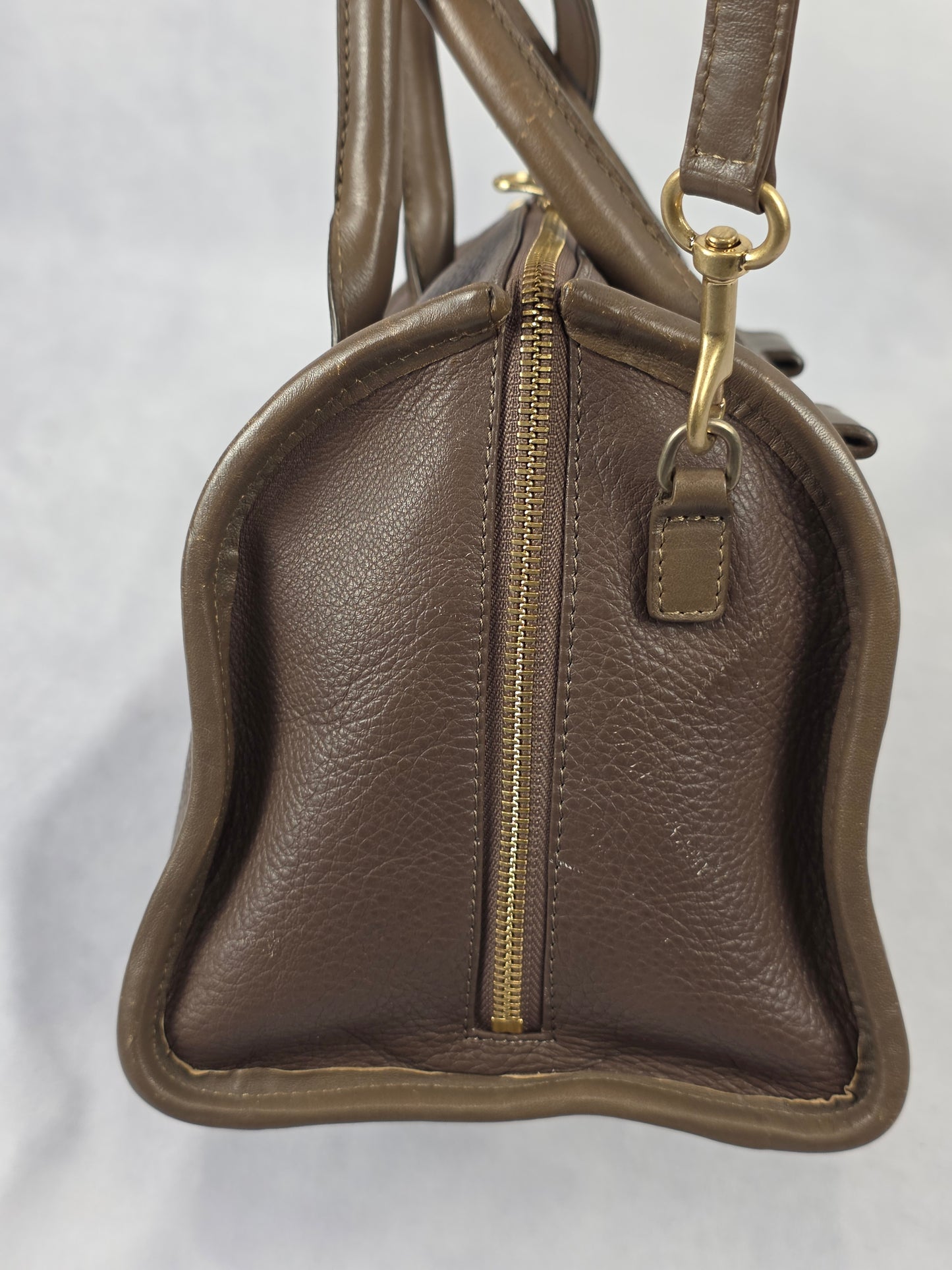See by Chloé "April" Small Leather Satchel / Boston Bag