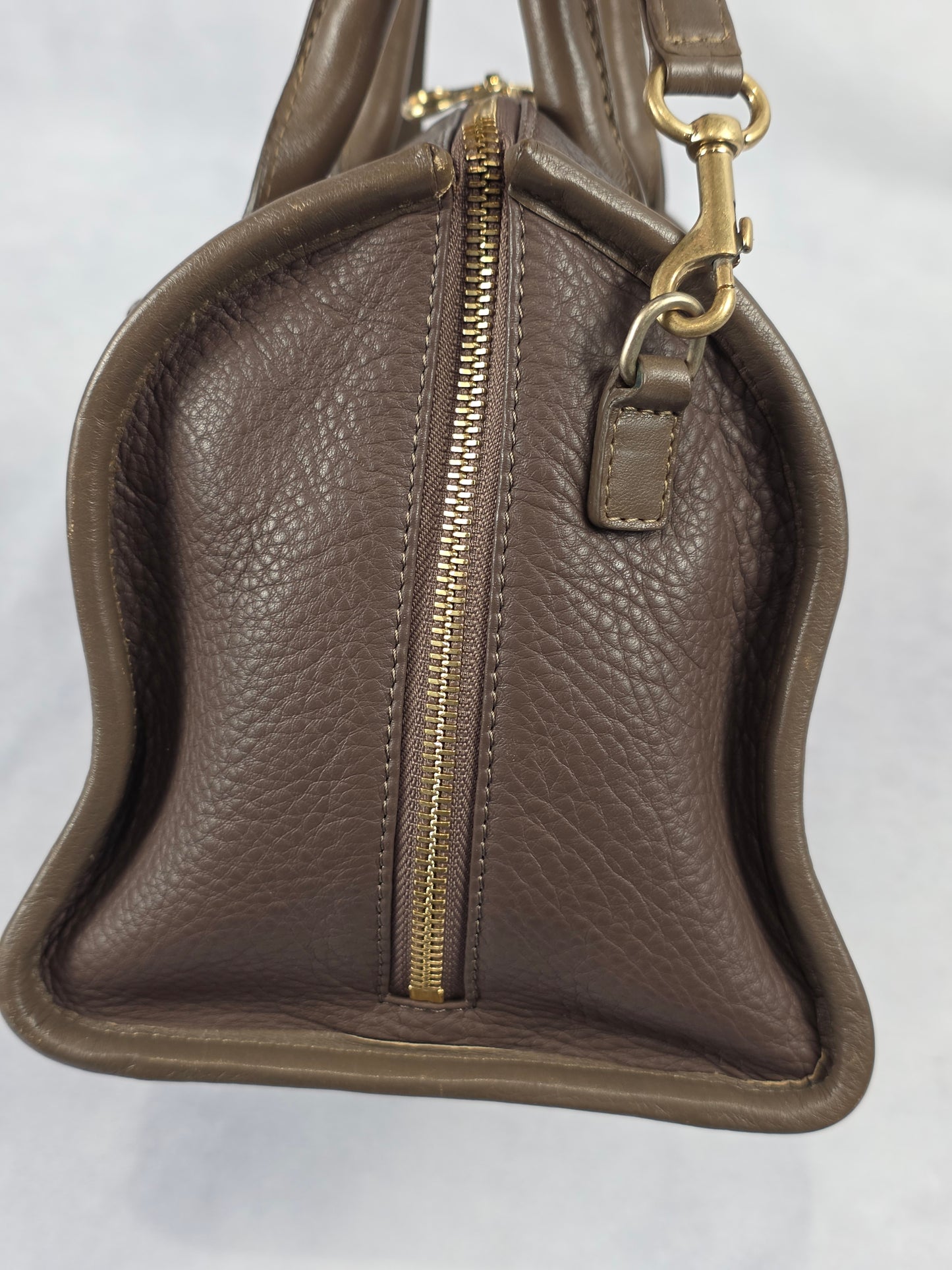 See by Chloé "April" Small Leather Satchel / Boston Bag
