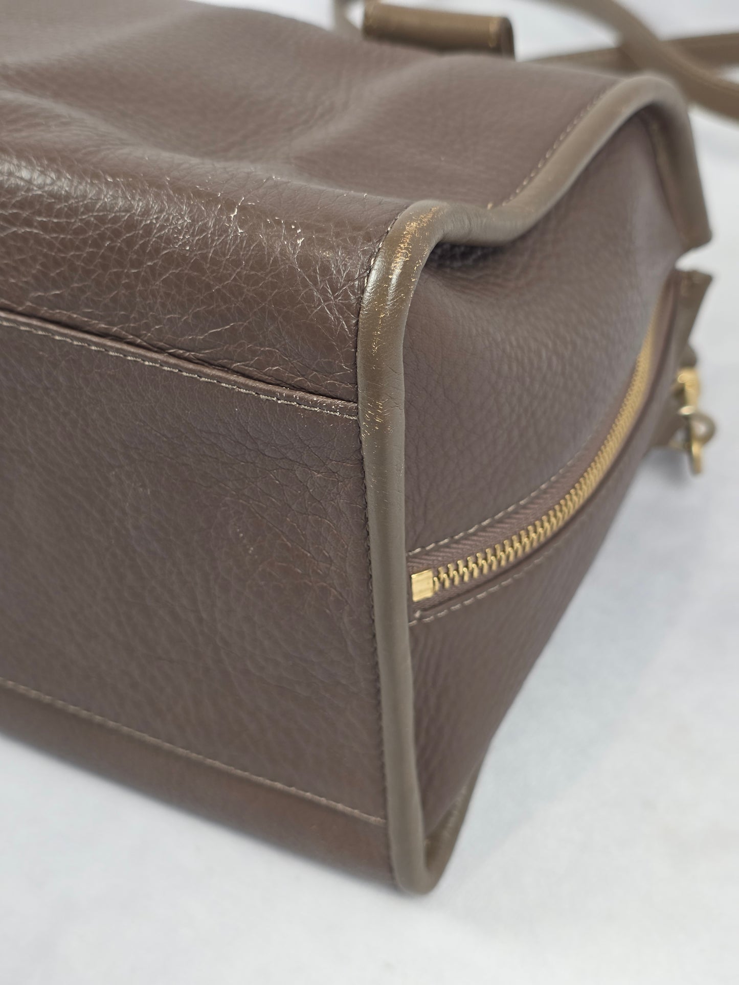 See by Chloé "April" Small Leather Satchel / Boston Bag