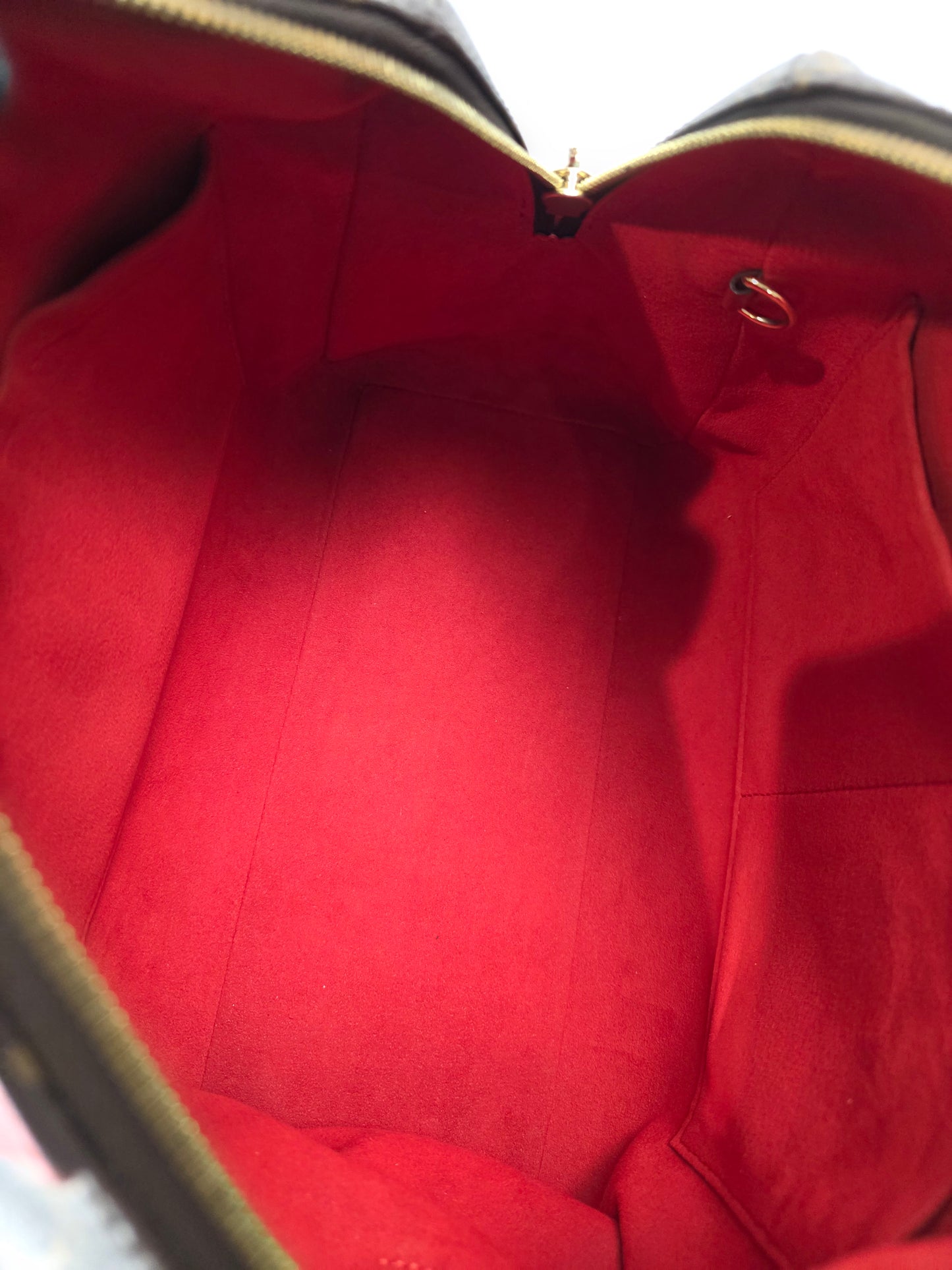 Louis Vuitton Monogram Retiro NM Handbag Coquelicot Red 2Way Shoulder Bag
