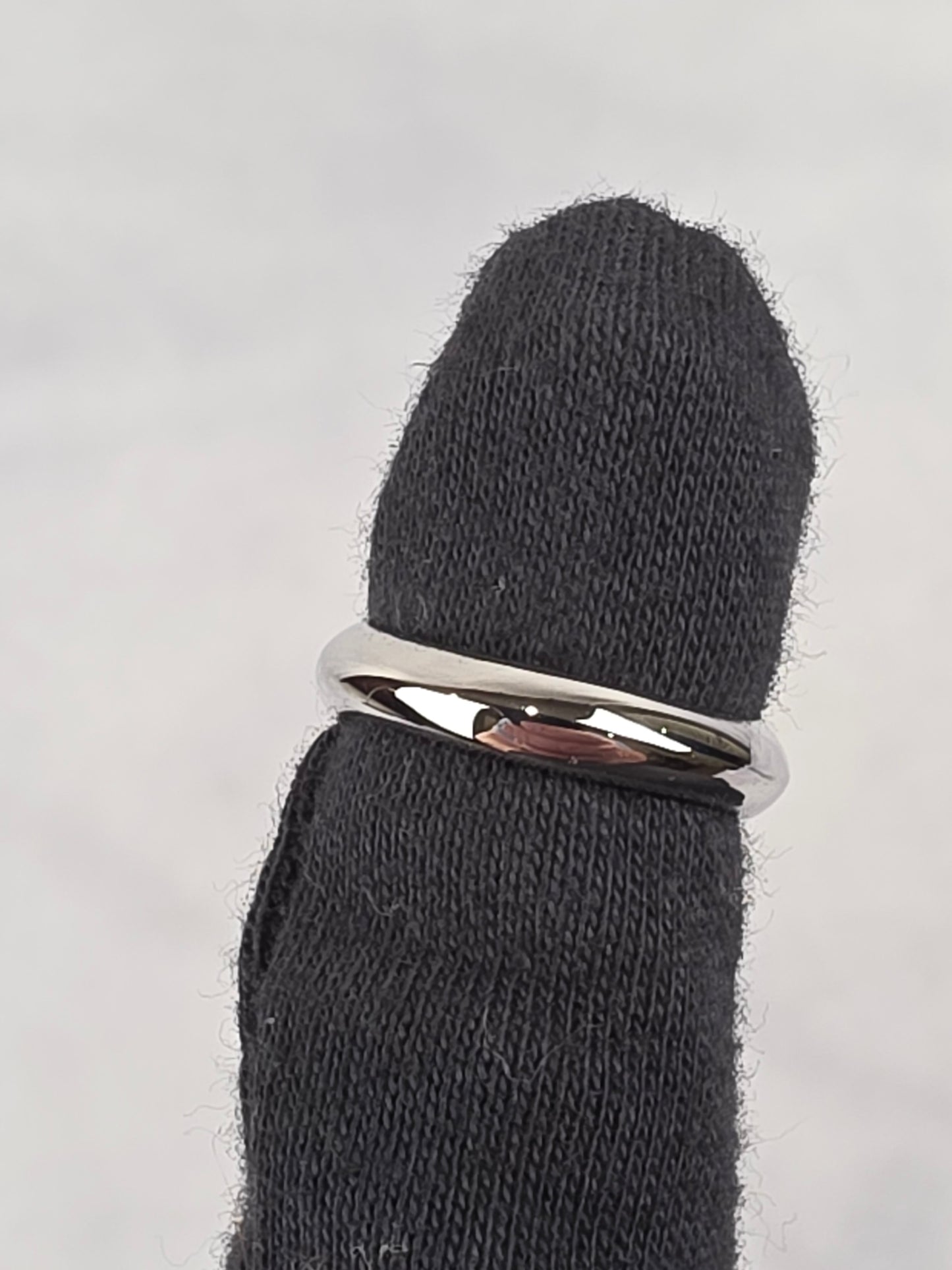 Versace Silver-Tone 3D Medusa Statement Ring, Size 5 1/2