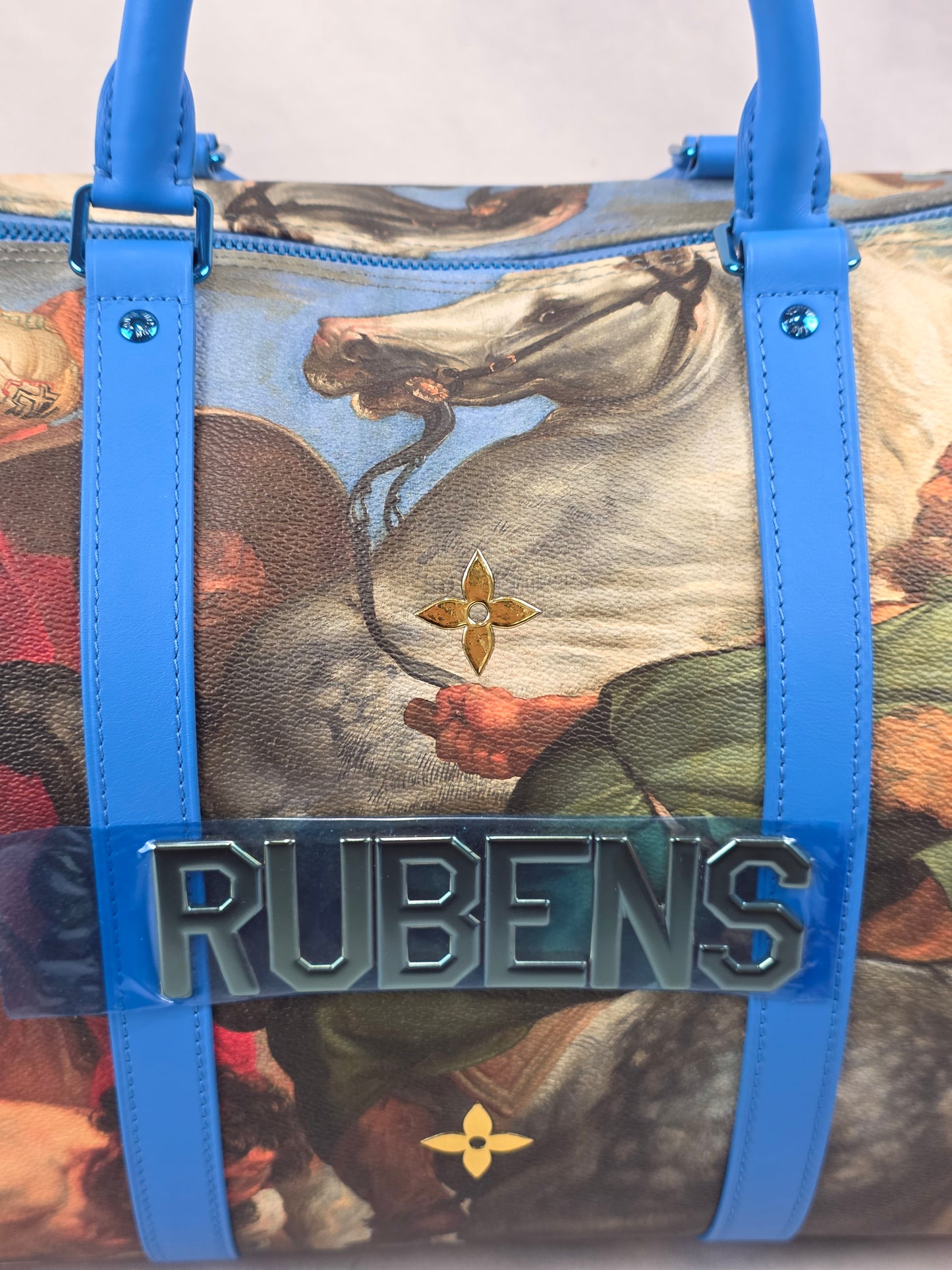 RARE - Louis Vuitton Rubens Keepall 50 - Jeff Koons Masters Edition
