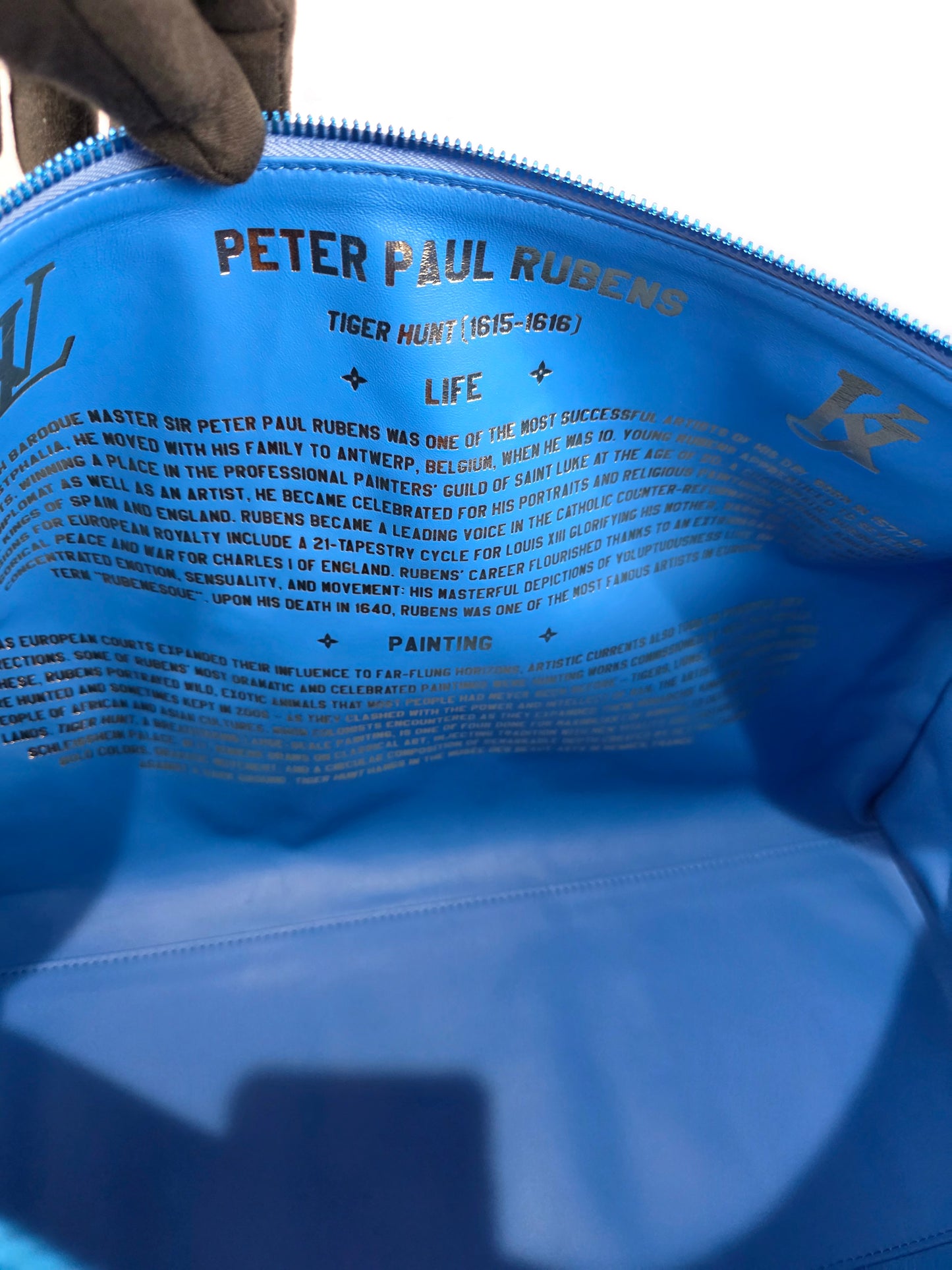RARE - Louis Vuitton Rubens Keepall 50 - Jeff Koons Masters Edition