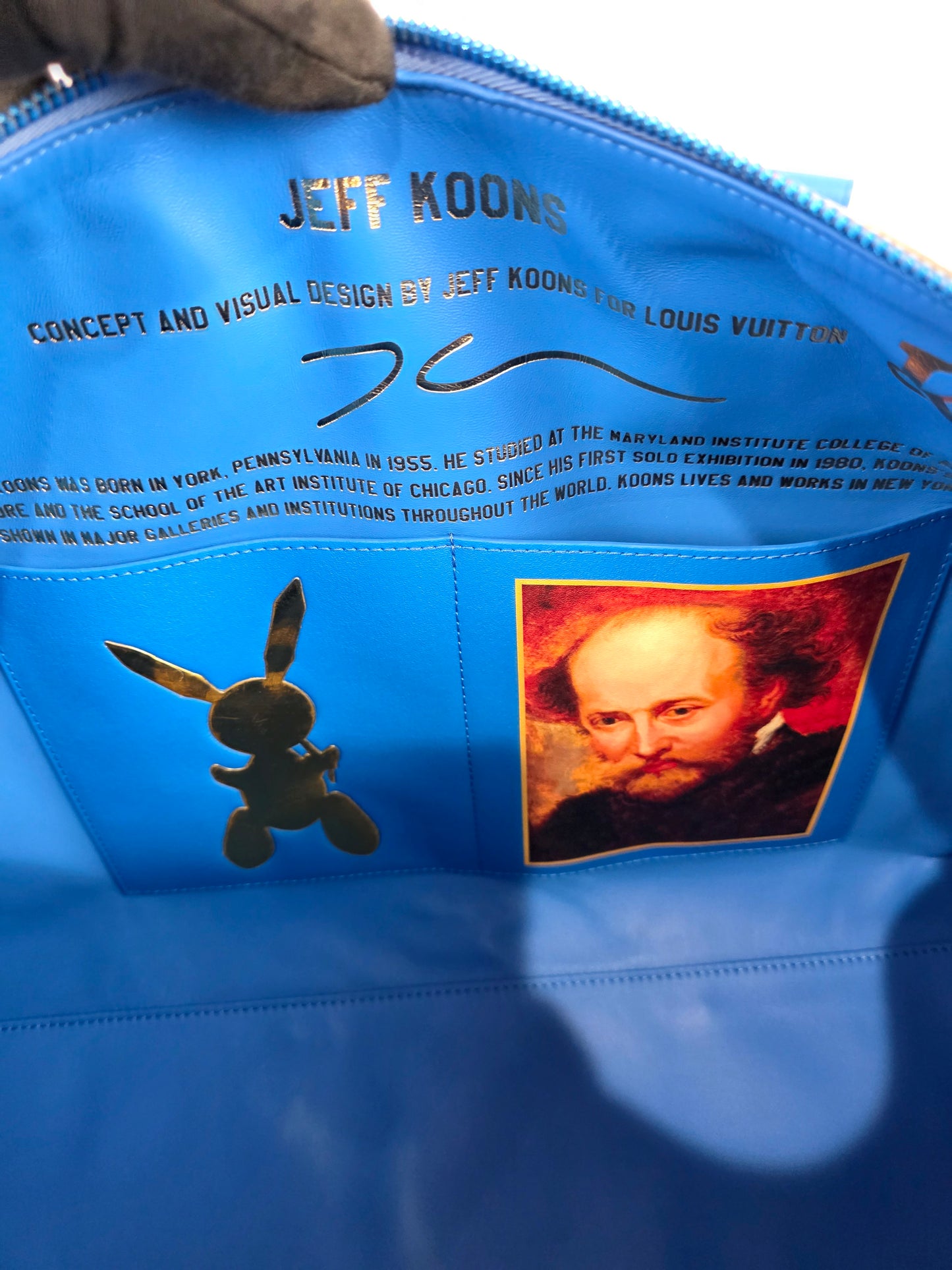 RARE - Louis Vuitton Rubens Keepall 50 - Jeff Koons Masters Edition