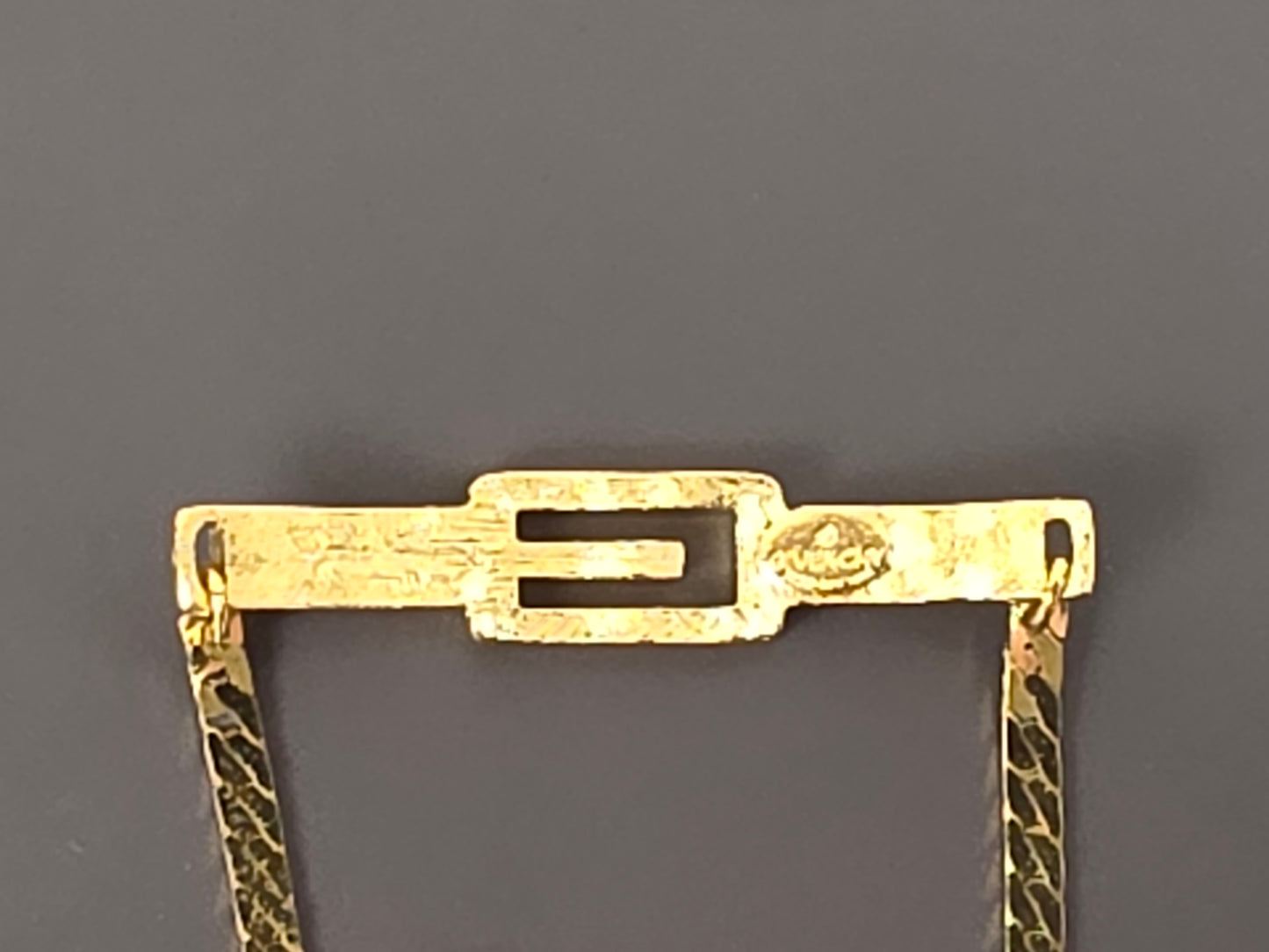 Givenchy Gold Plated Herringbone Chain Bracelet