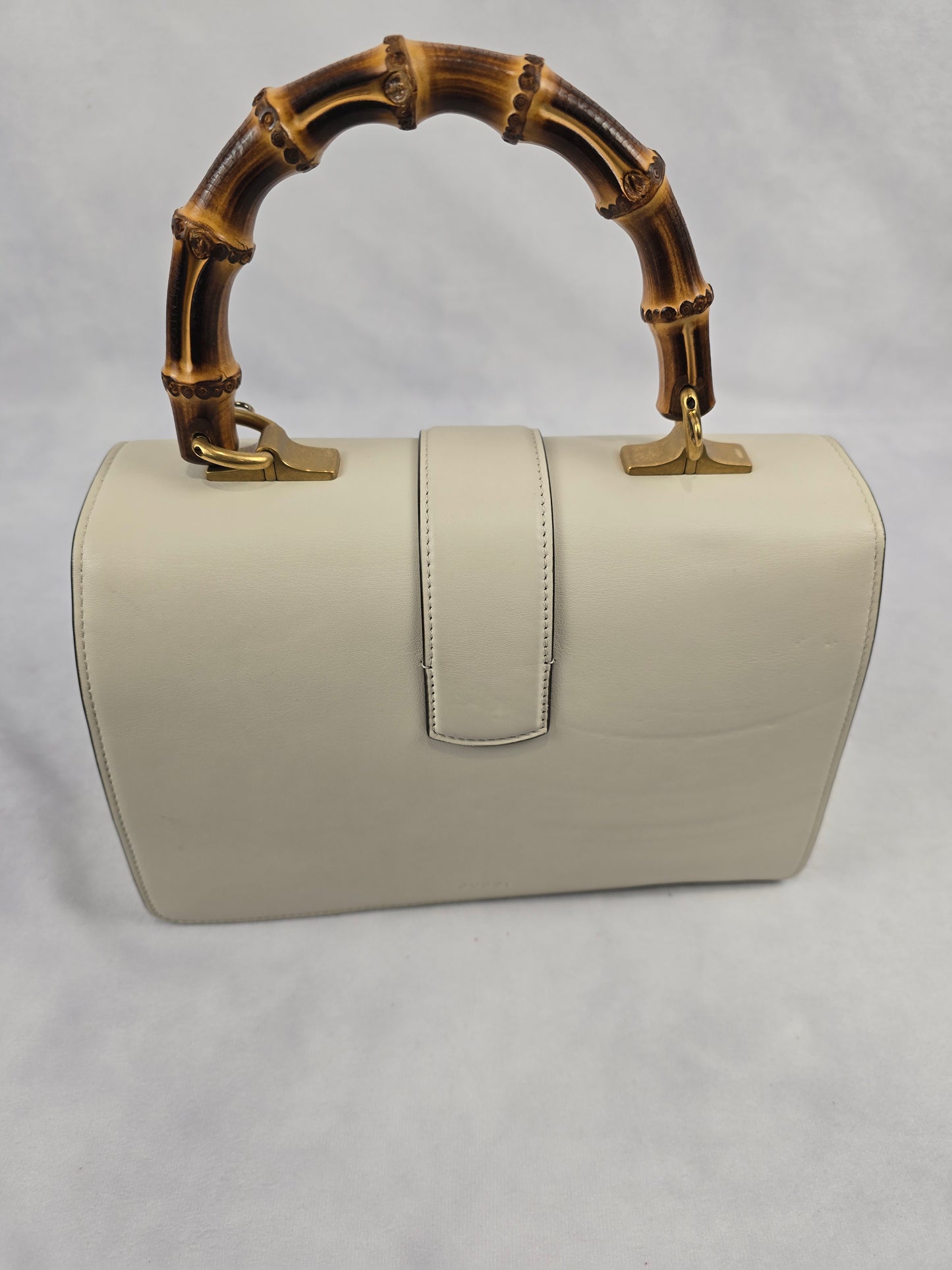 Gucci Calfskin Dionysus Bamboo Two Way Bag - Medium Size