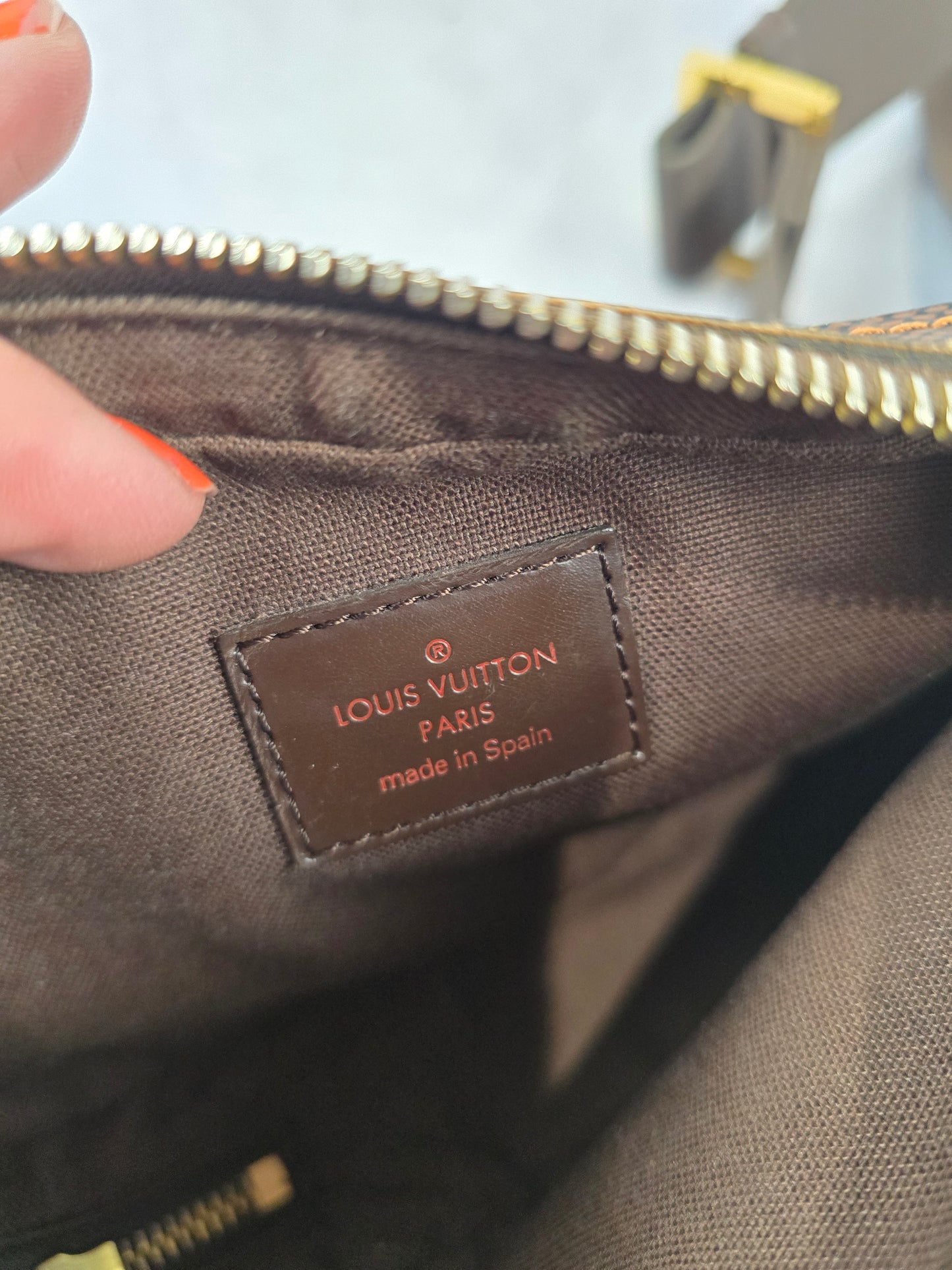 Louis Vuitton Damier Ebene Geronimos Crossbody
