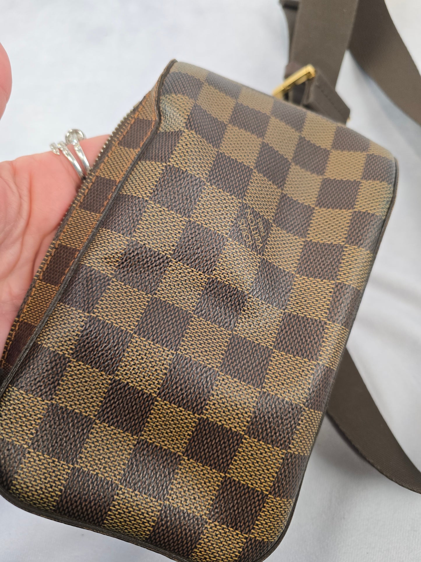 Louis Vuitton Damier Ebene Geronimos Crossbody
