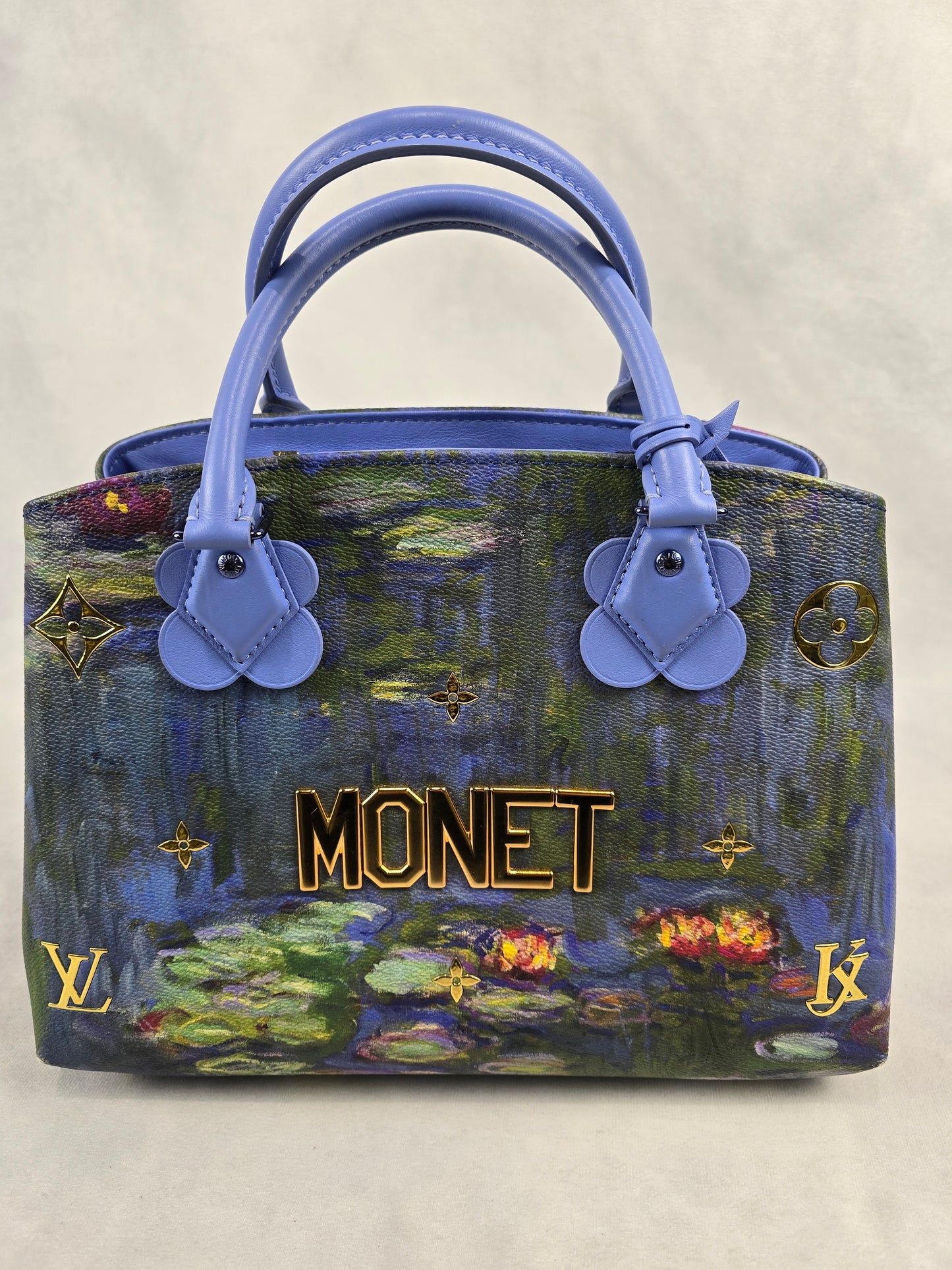 Louis Vuitton Montaigne Limited Edition Jeff Koons Monet Print MM