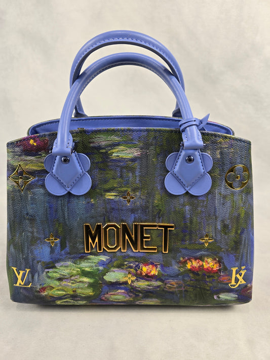 Louis Vuitton Montaigne Limited Edition Jeff Koons Monet Print MM
