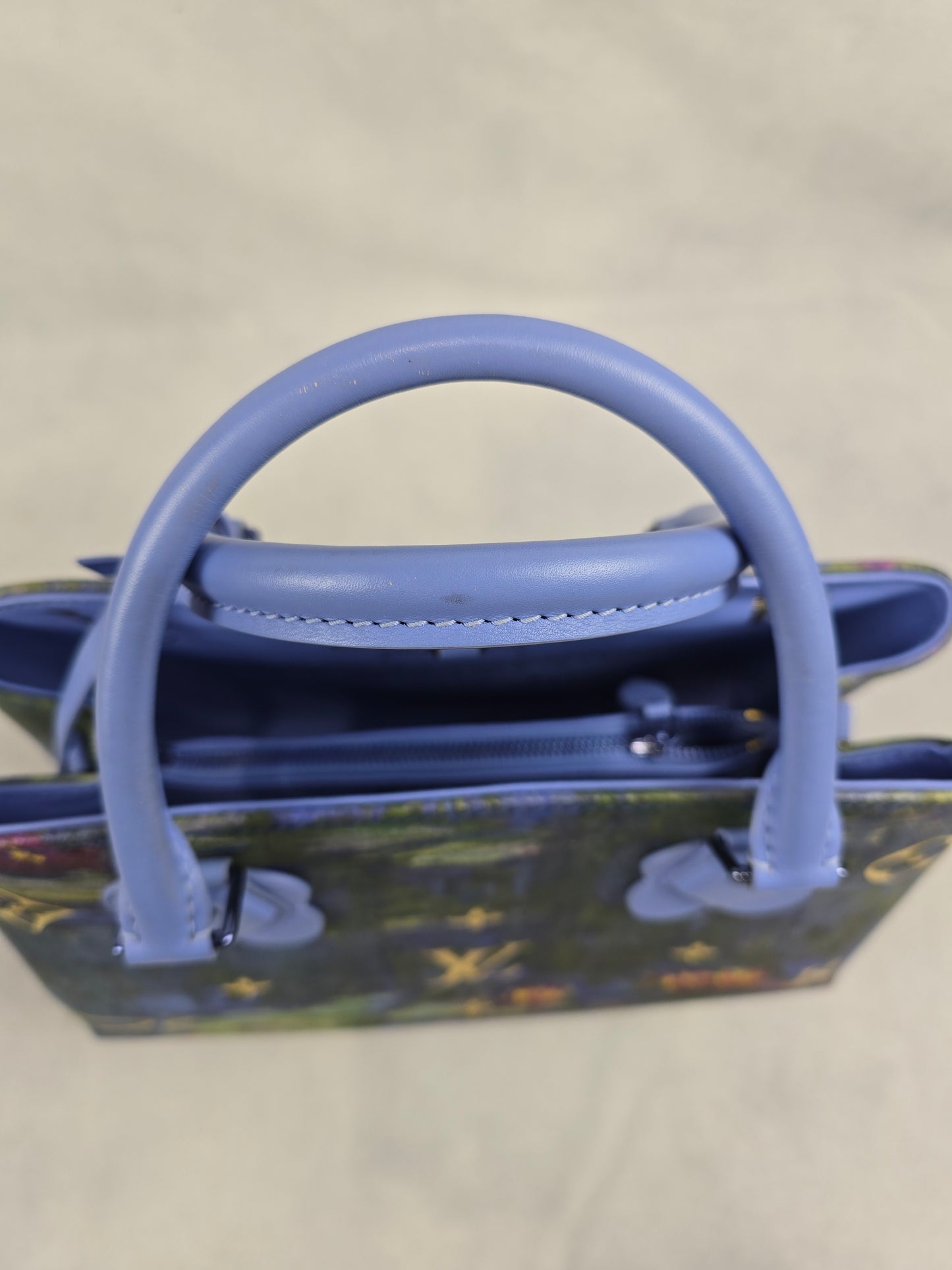 Louis Vuitton Montaigne Limited Edition Jeff Koons Monet Print MM