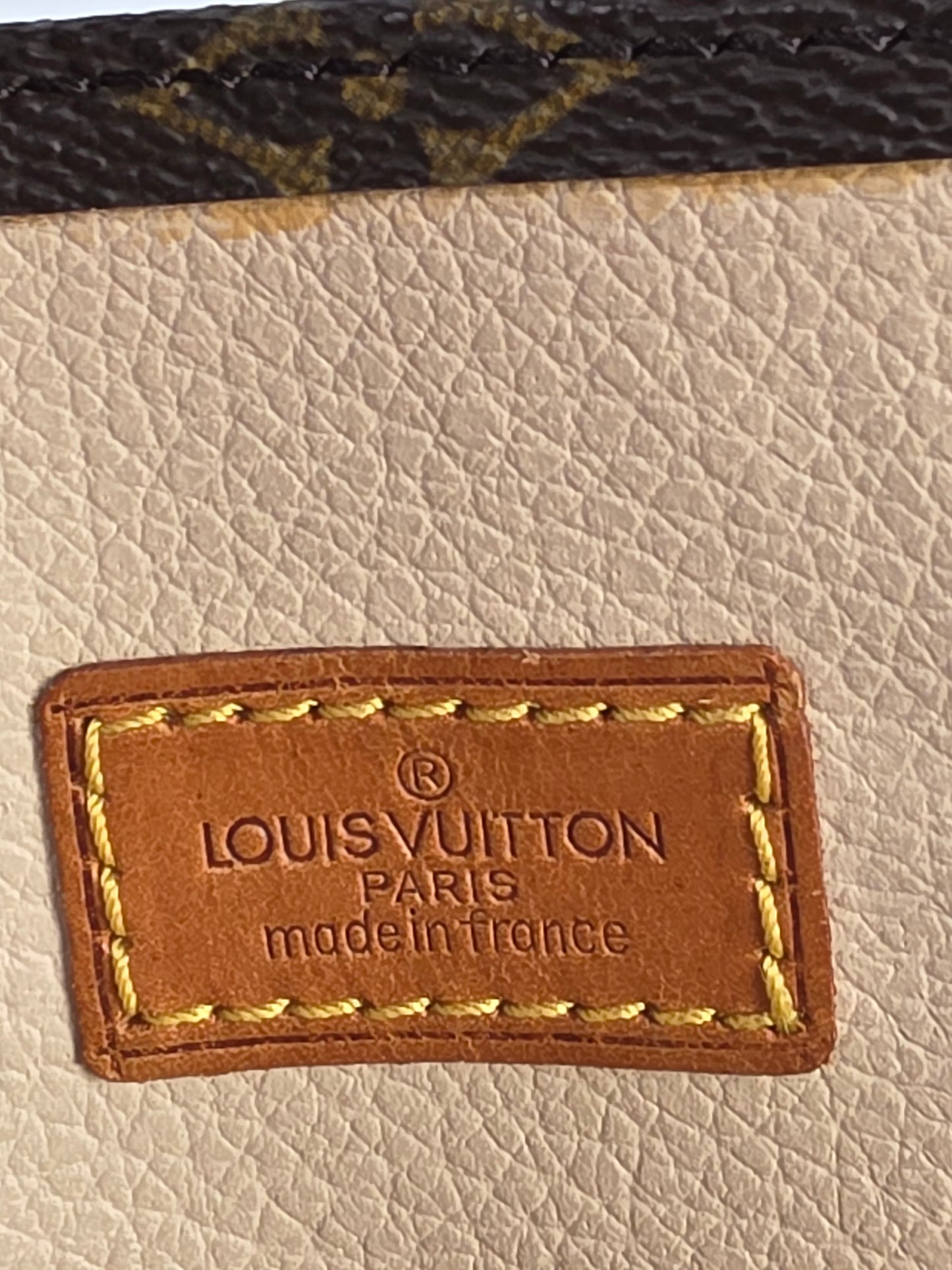 Louis Vuitton Vintage Monogram Sac Plat MM Tote Bag