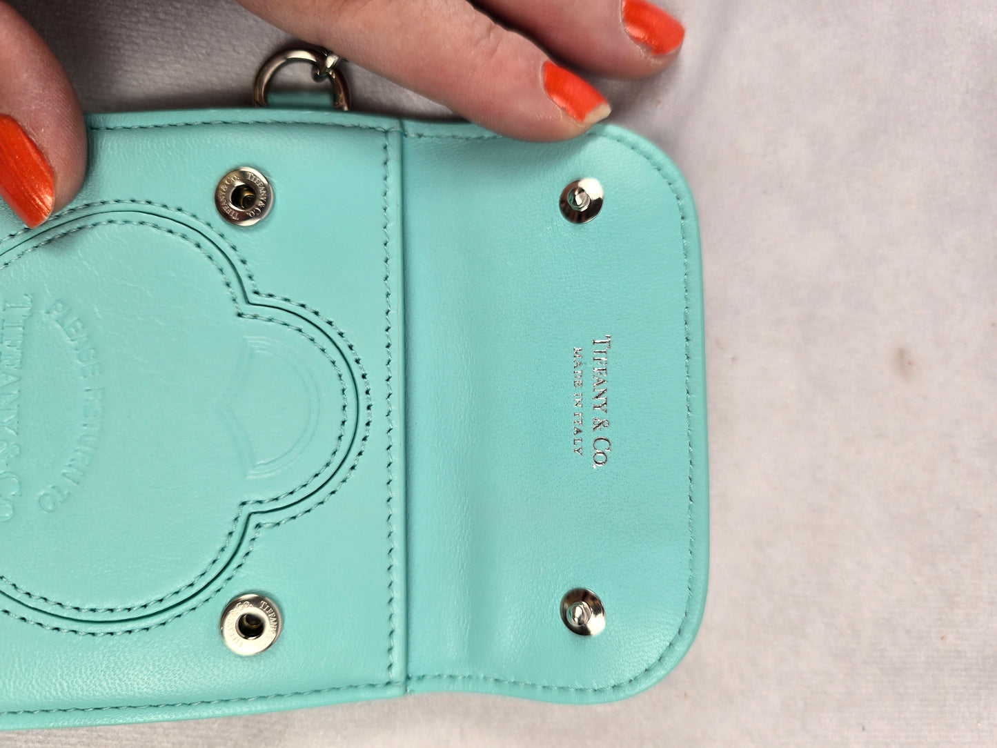 Tiffany & Co Return to Tiffany Pouch Bag Charm