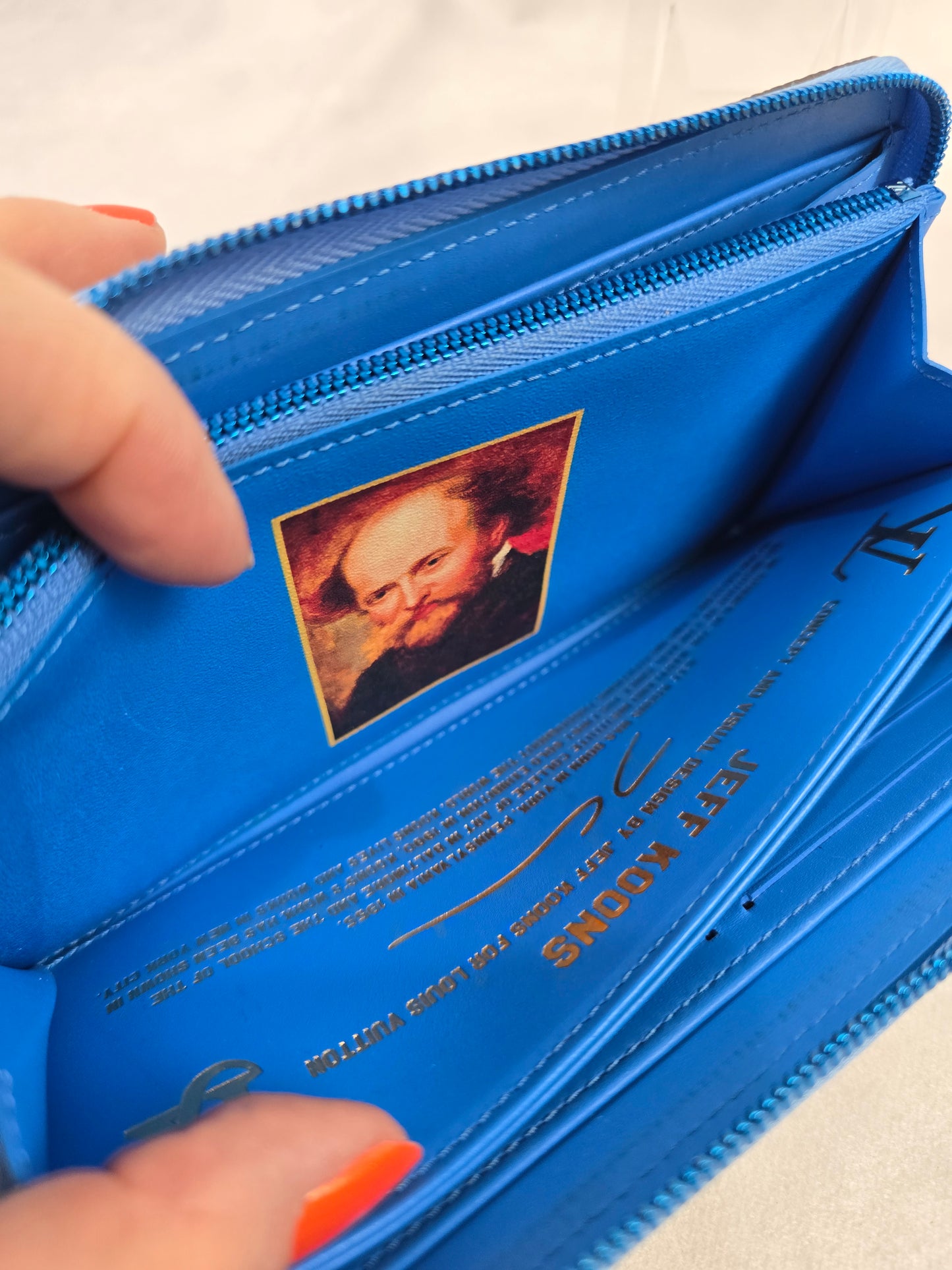 Louis Vuitton x Jeff Koons Master Collections Rubens Zippy Wallet