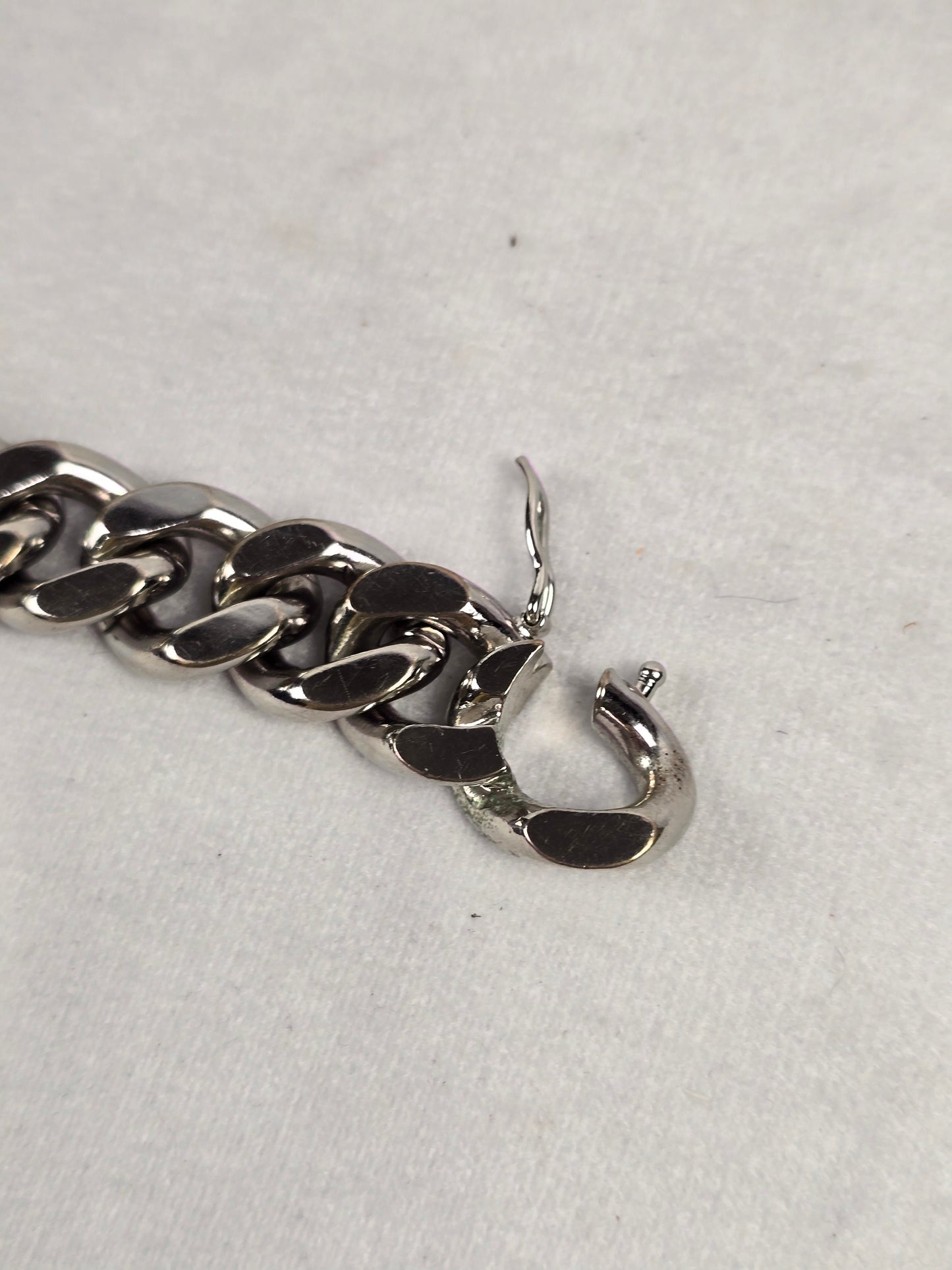 Christian Dior Vintage Gourmette Lip Gloss Duo Chunky Chain Bracelet