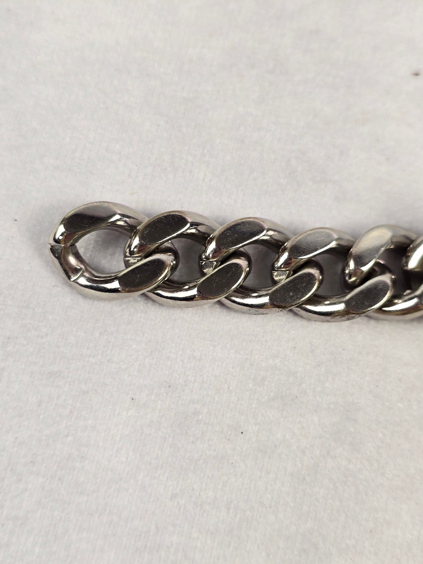 Christian Dior Vintage Gourmette Lip Gloss Duo Chunky Chain Bracelet