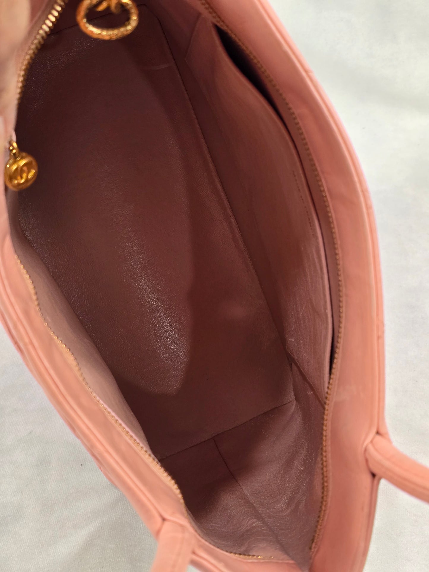 Chanel Medallion Tote in Pink Quilted Lambskin
