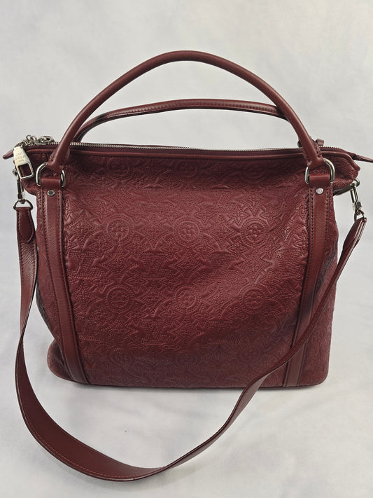 Louis Vuitton Monogram Lambskin Antheia Ixia in Bordeaux MM