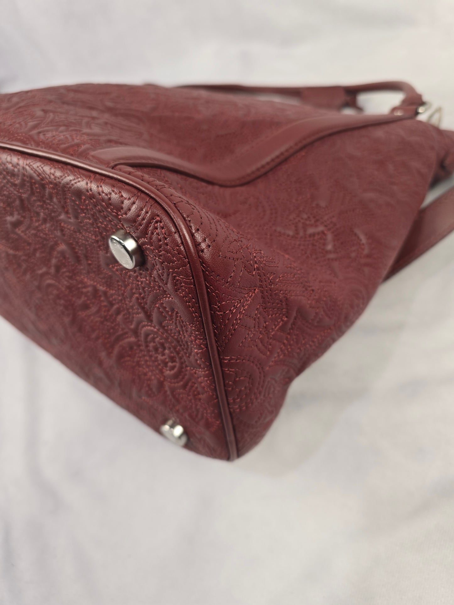 Louis Vuitton Monogram Lambskin Antheia Ixia in Bordeaux MM